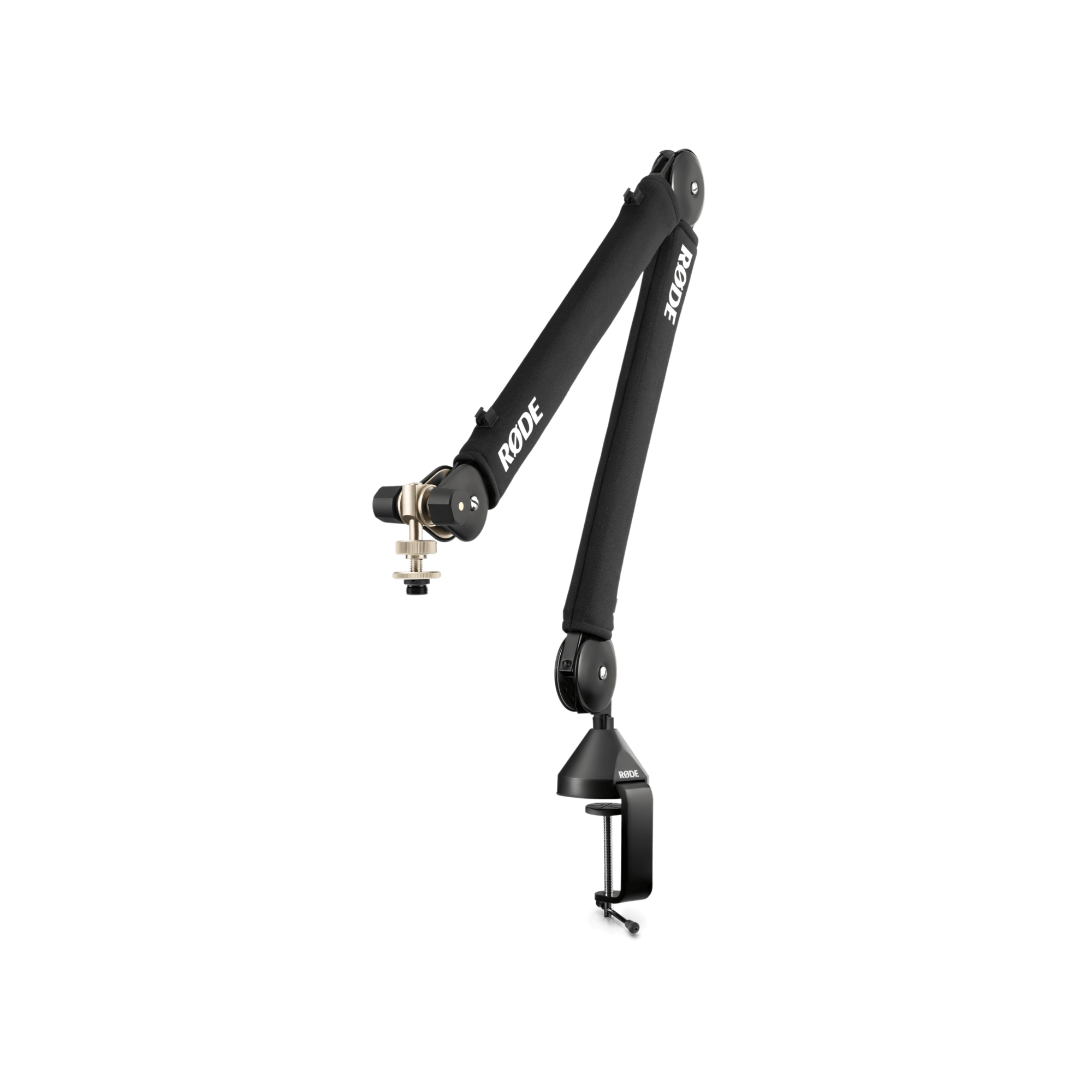 RODE Professional Studio Boom Arm fully extended showing wide reach and smooth movement