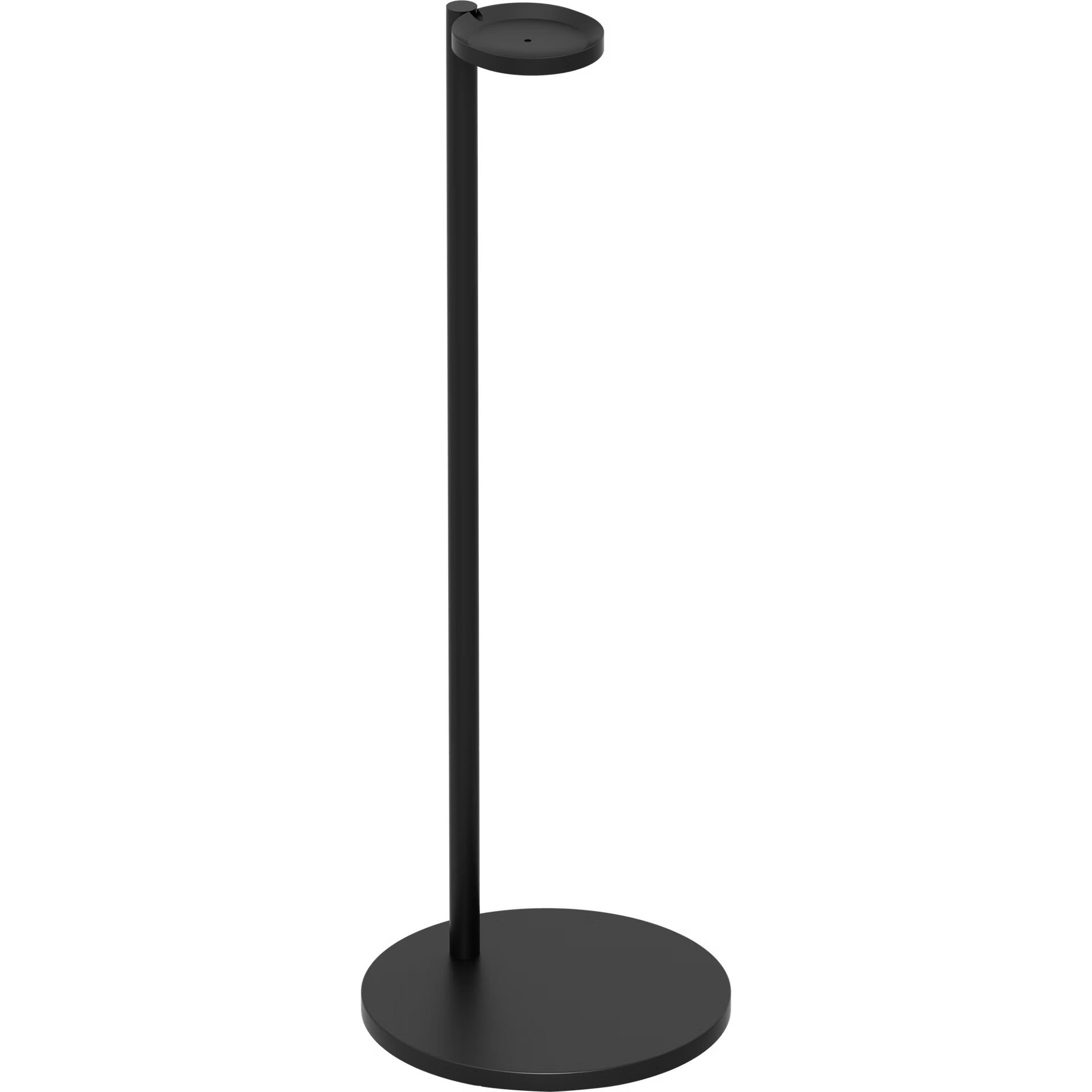 Sonos Era 100 black floorstand full height — slim elegant speaker stand with integrated cable management
