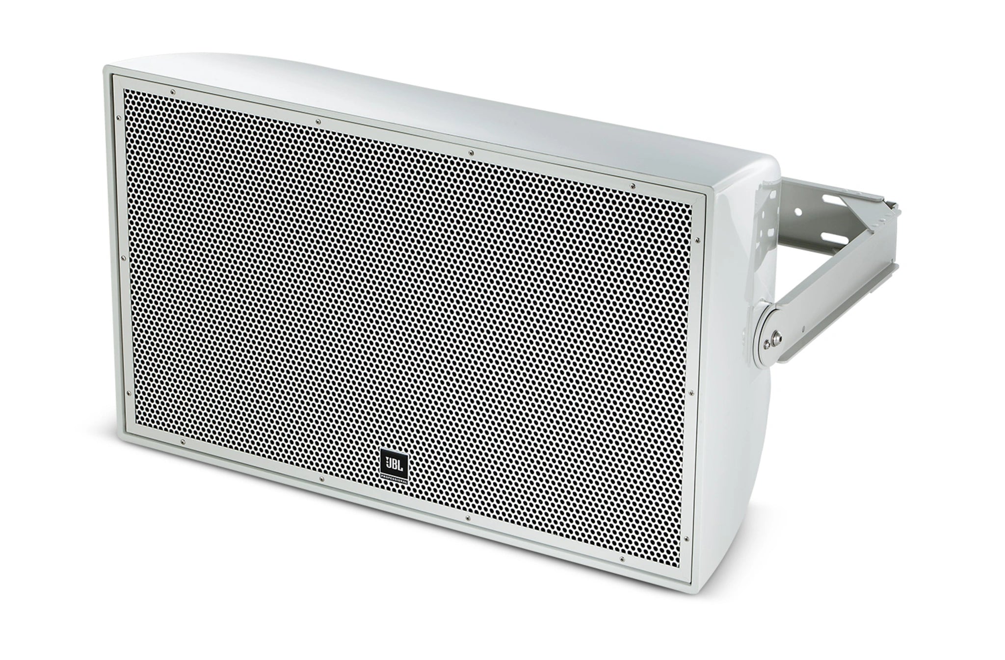 JBL AW595-LS High Power 2-Way All Weather Loudspeaker grille and rotatable waveguide detail