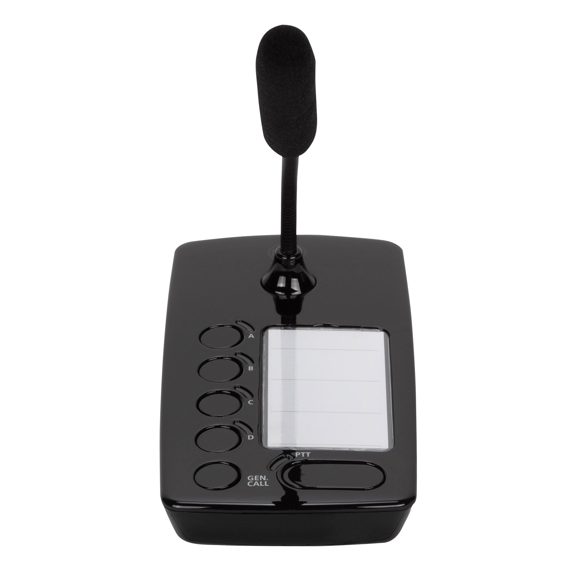 RCF BM 404 Desktop Paging Microphone - Front View