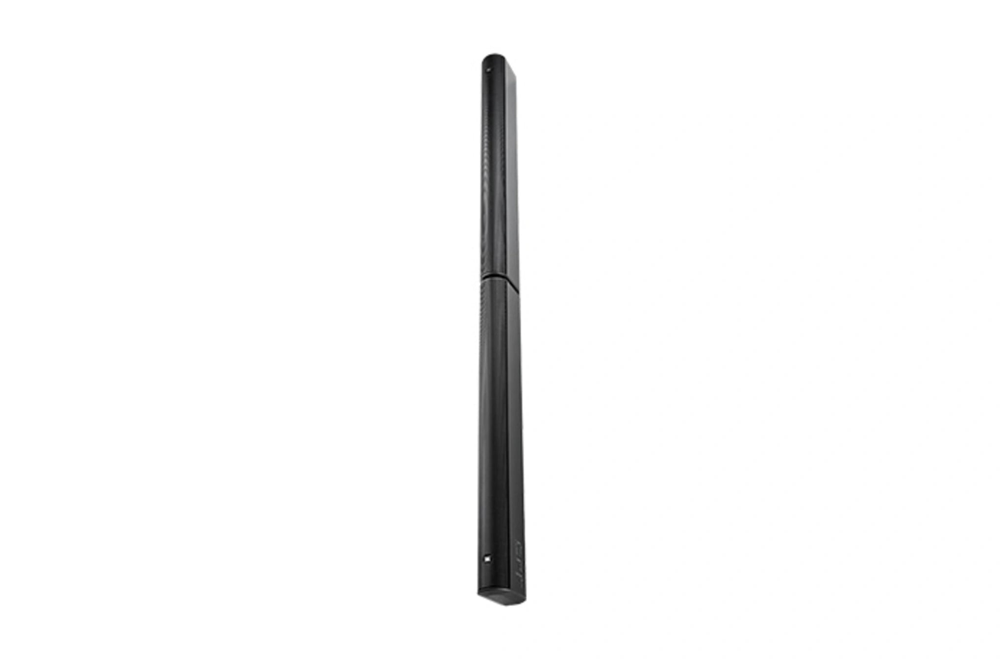 Front-facing JBL CBT 200LA-1 200 cm Tall Line Array Column Speaker showing two-piece top/bottom configuration
