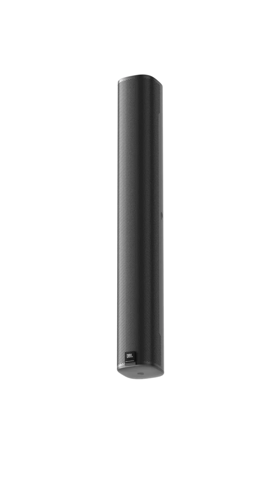 JBL COL600 Slim Column Loudspeaker front view showing racetrack LF drivers and tweeter array