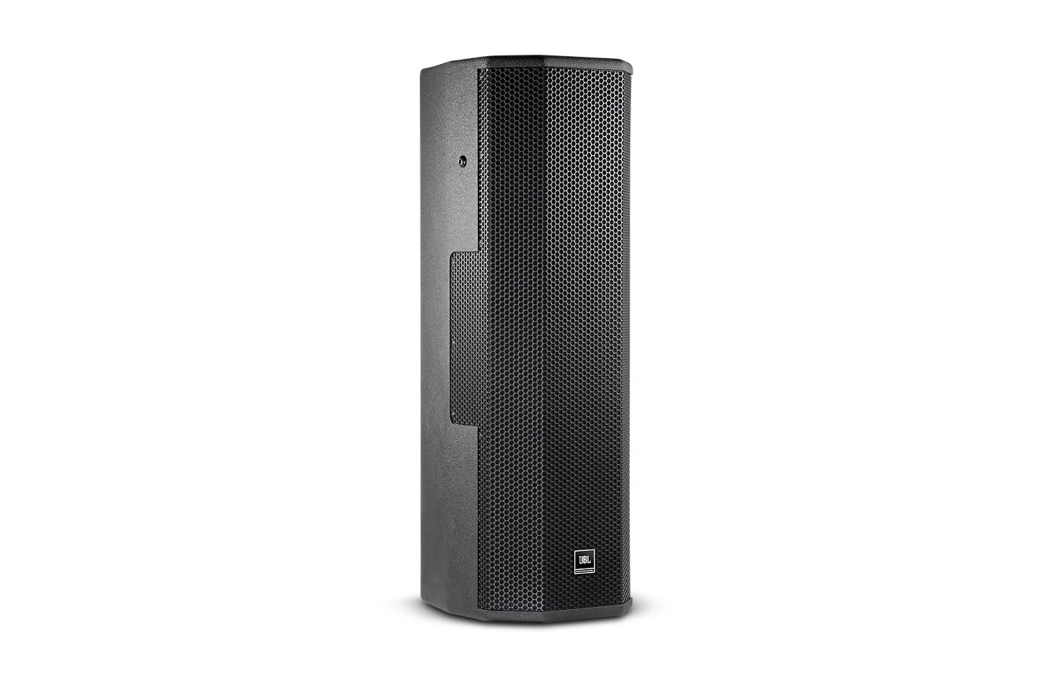 Front-facing JBL CWT128 Dual 8-inch 2-Way Loudspeaker System showing dual 8-inch LF drivers