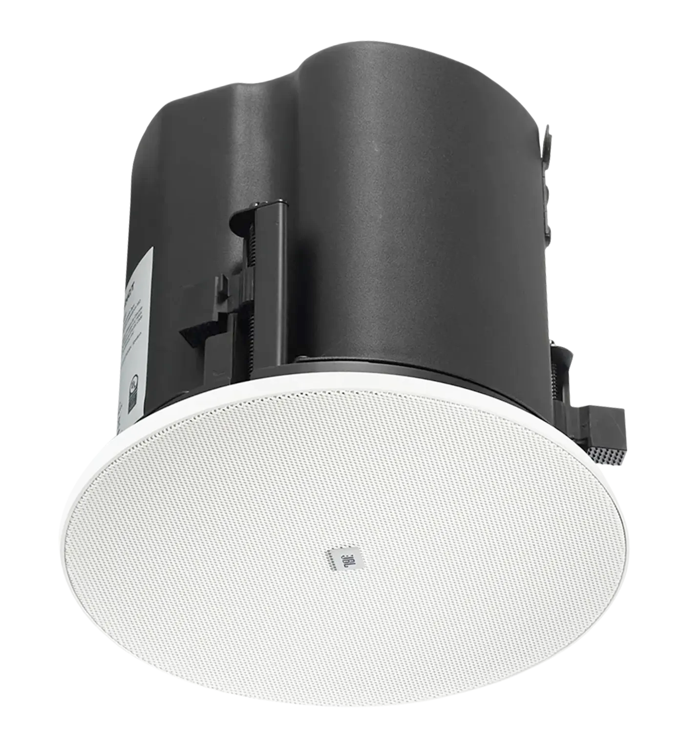 JBL Control 424C/T 4" CRBI-Equipped Two-Way Coaxial Ceiling Loudspeaker front view with round grille