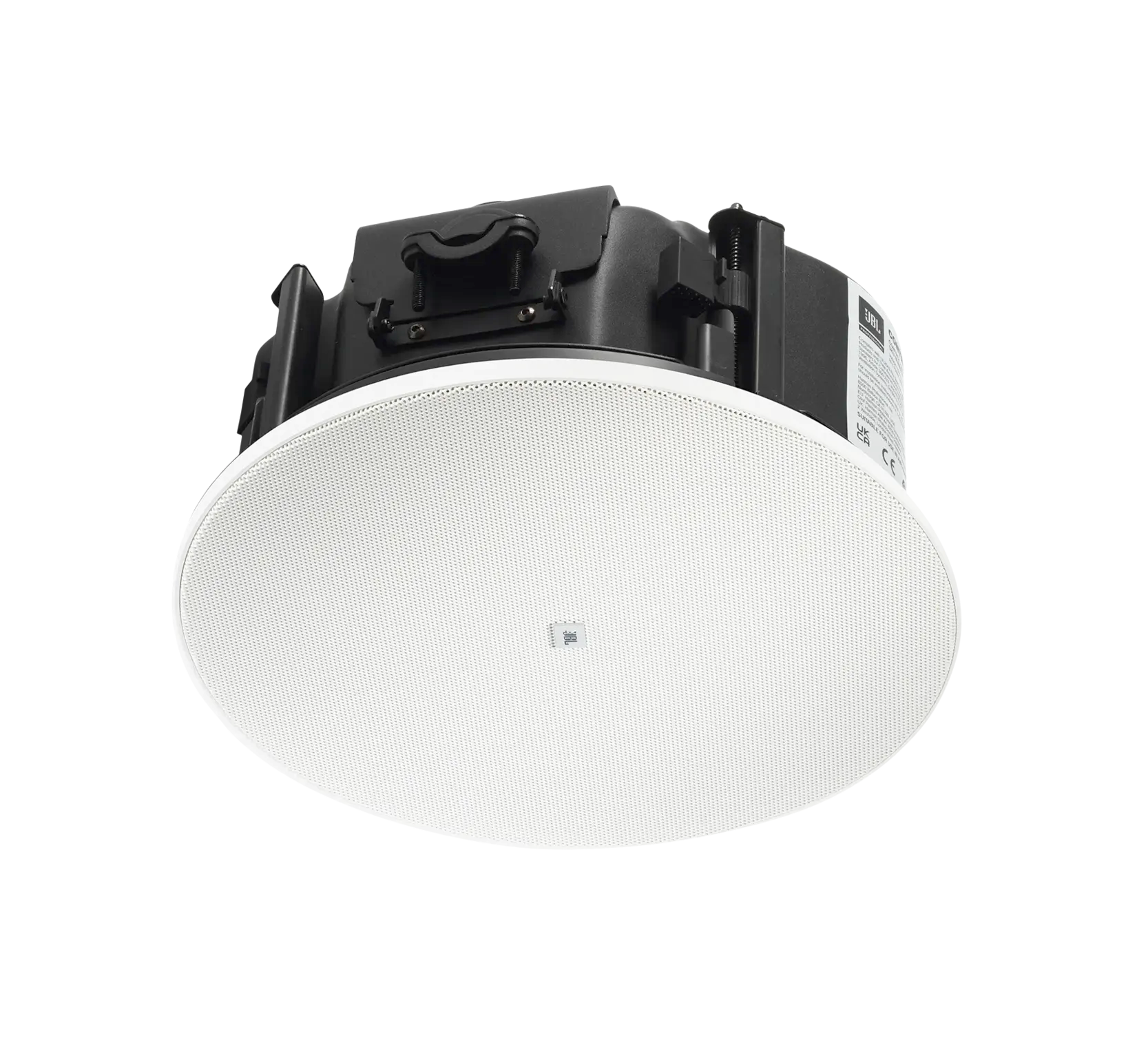 JBL Control 426LP 6.5" CRBI-Equipped Two-Way Coaxial Ceiling Loudspeaker front view with round grille