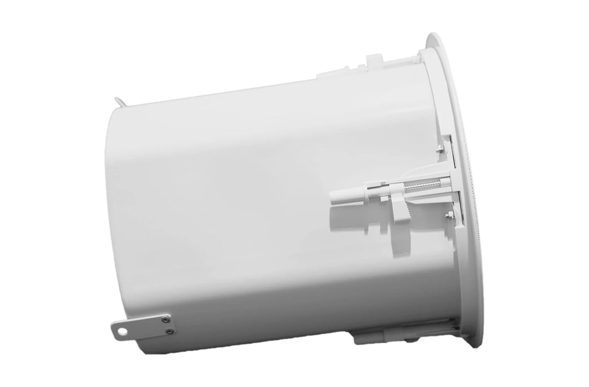 Side view of JBL Control 47HC High Ceiling Loudspeaker suspension tab clearance