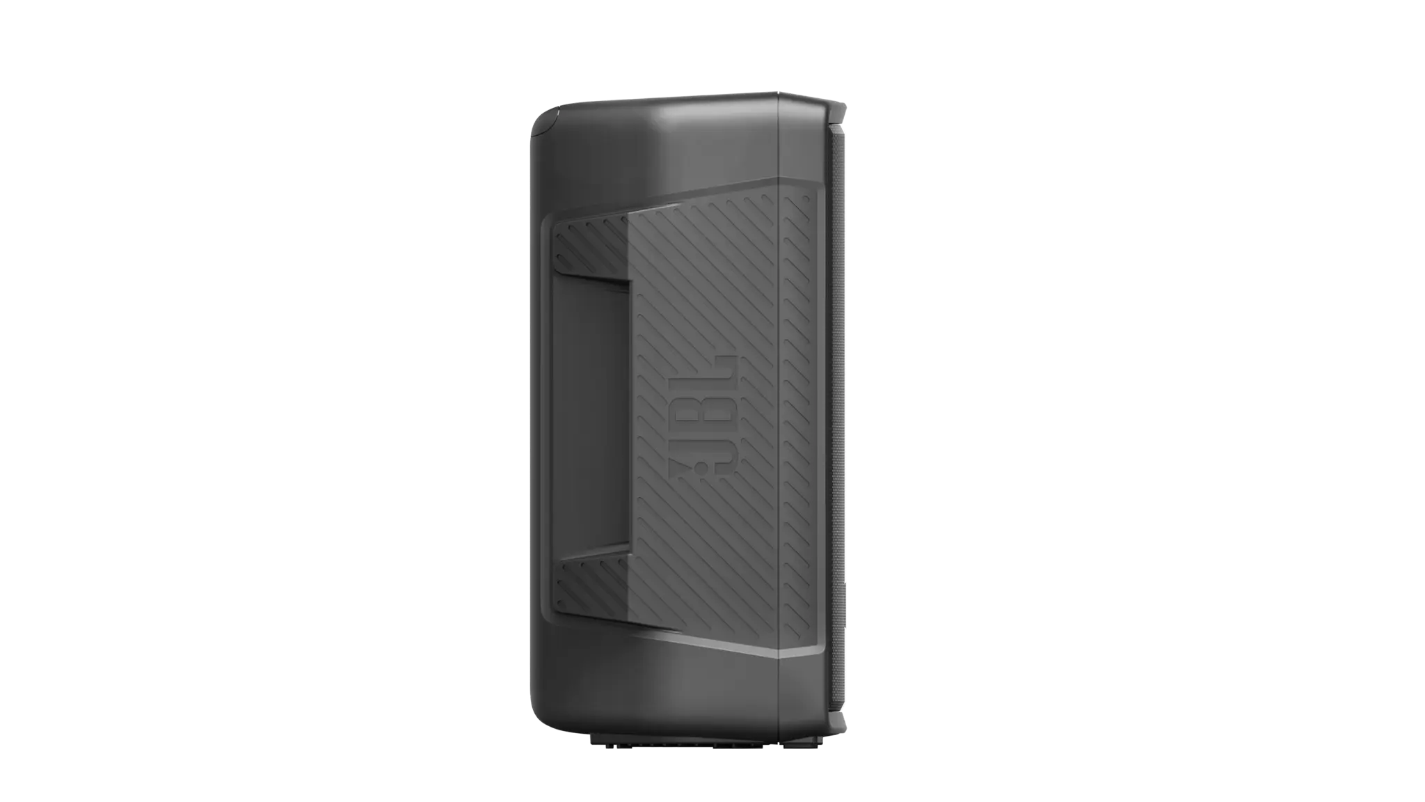 JBL IRX112BT Powered 12 Inch Portable PA Loudspeaker with Bluetooth right side view showing wedge cabinet profile