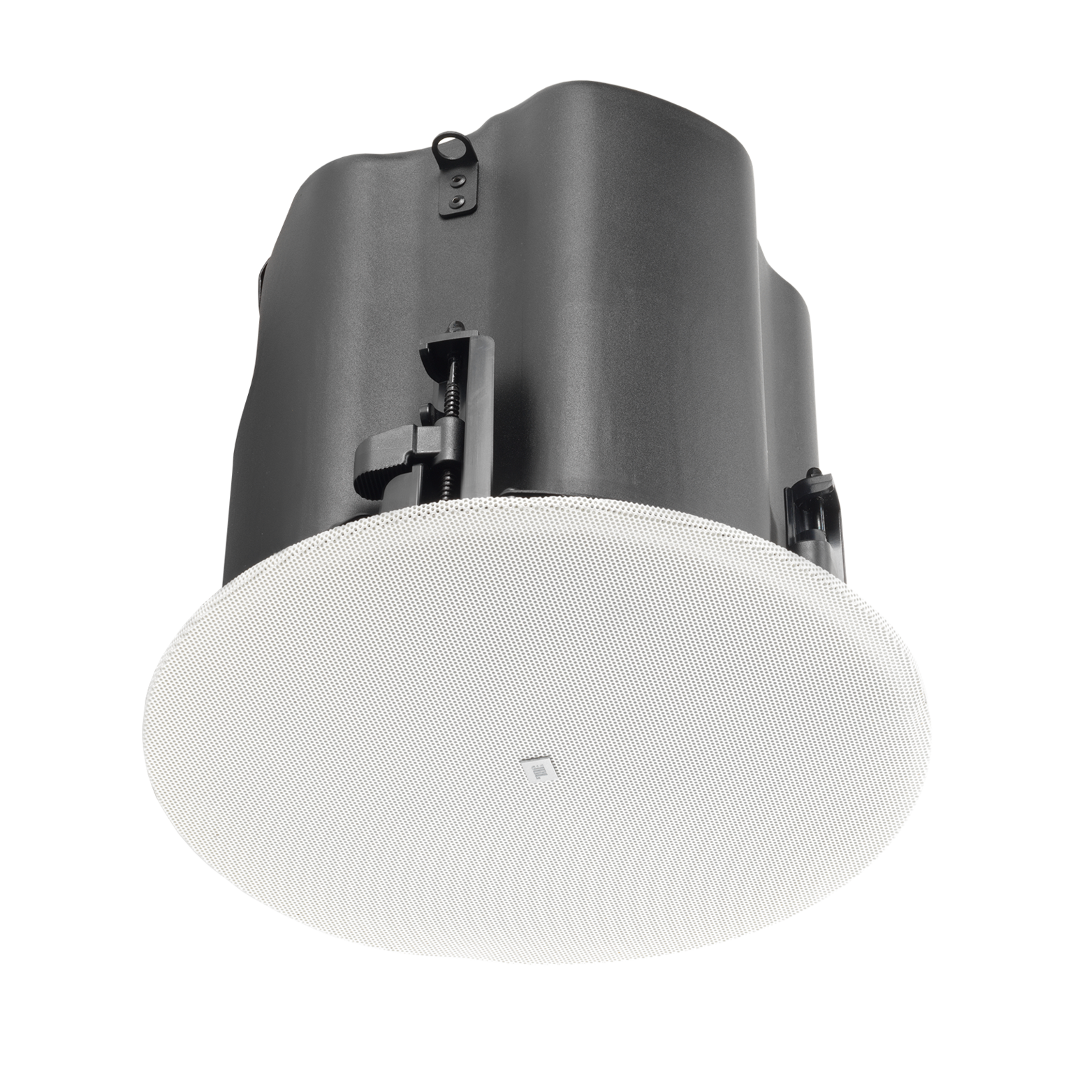 JBL Control 416C/T 6.5" Two-Way Coaxial Ceiling Loudspeaker front view with round grille