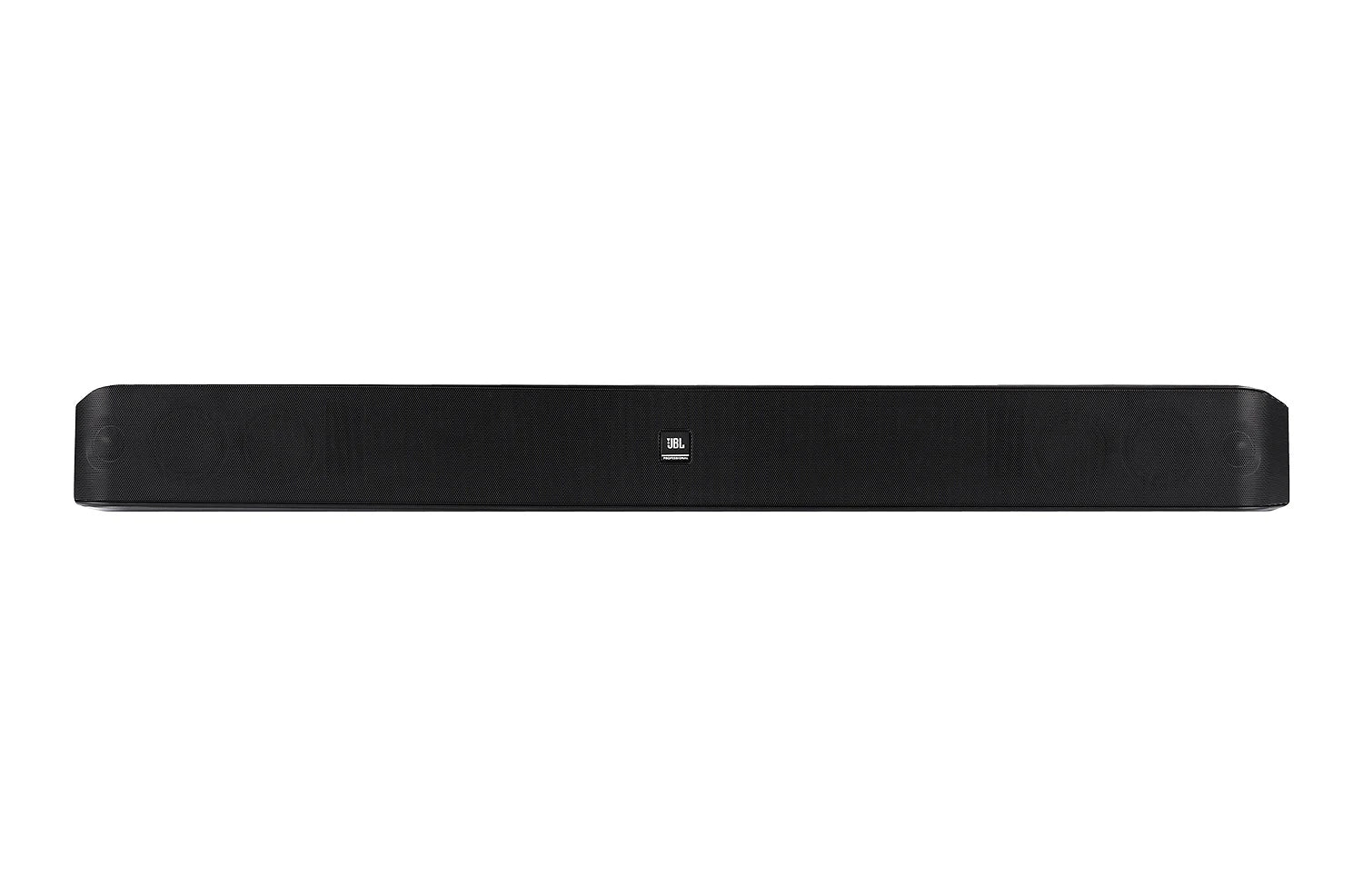 JBL Pro SoundBar PSB-1 2.0 Channel Commercial-Grade Soundbar front view showing driver array behind grille