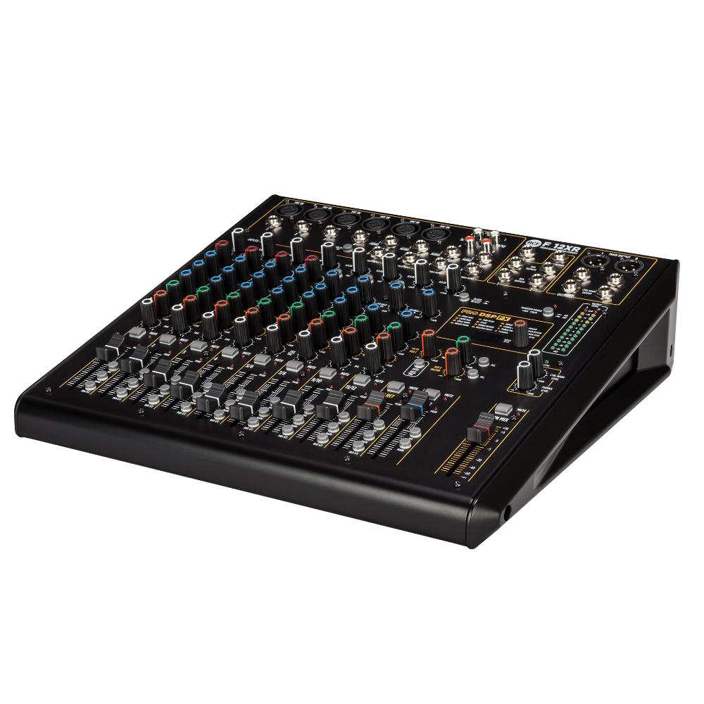 "RCF F12XR 12-channel audio mixer"