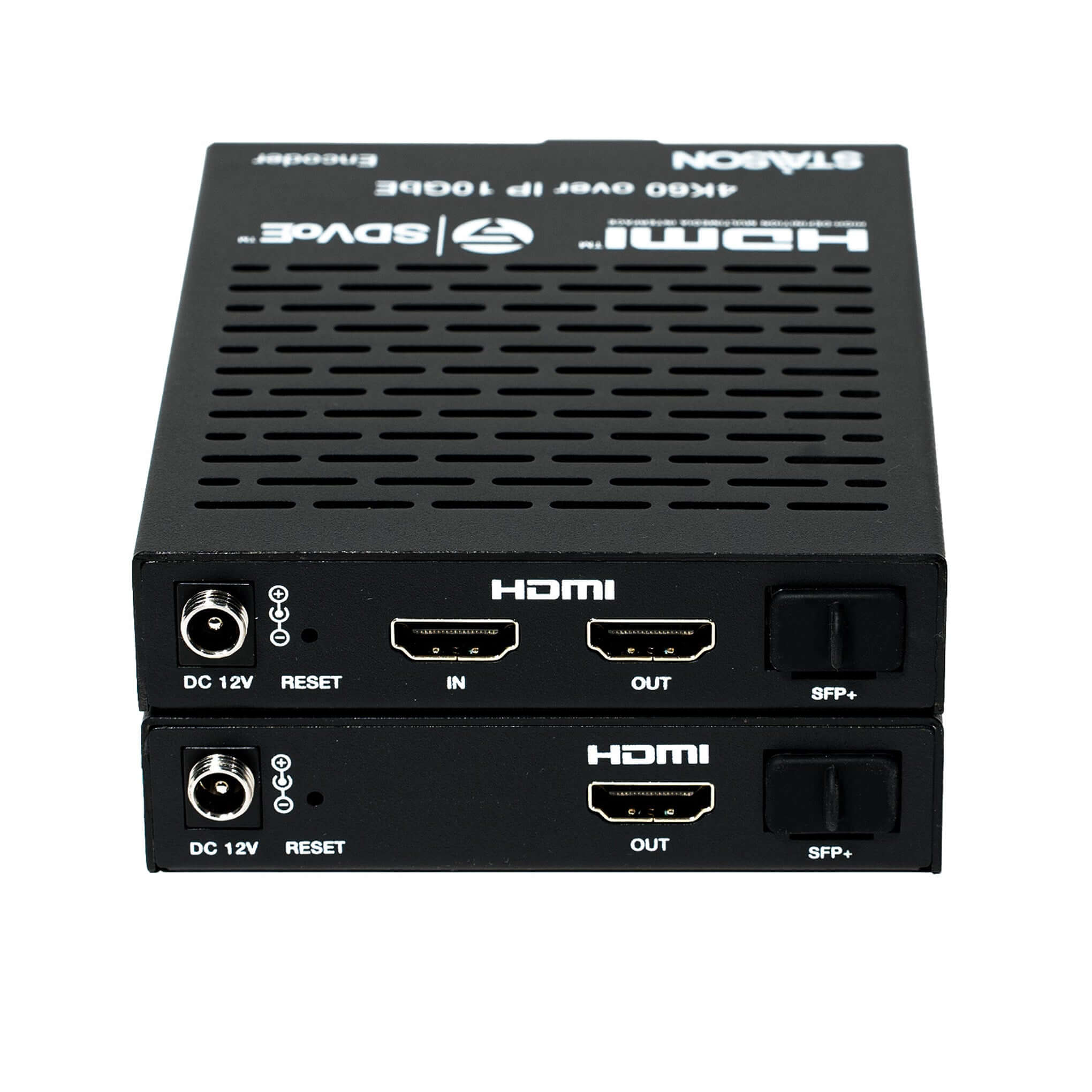 ST-NEB100AS-DEC SDVoE Decoder rear panel