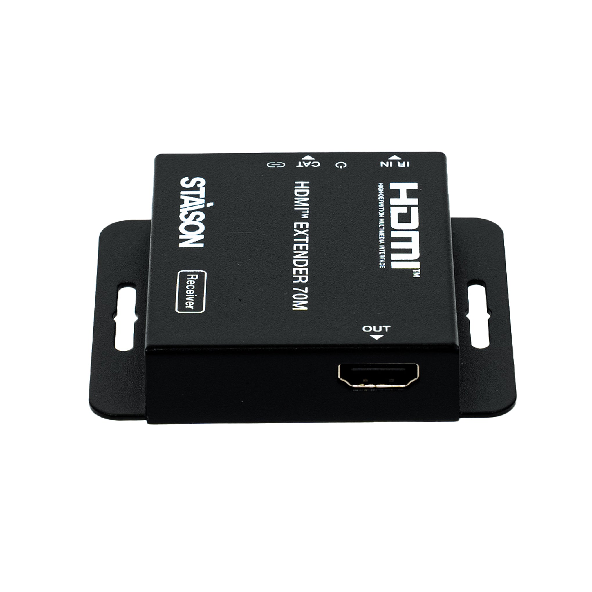 HDMI extender device with 'Stason' branding on a white background