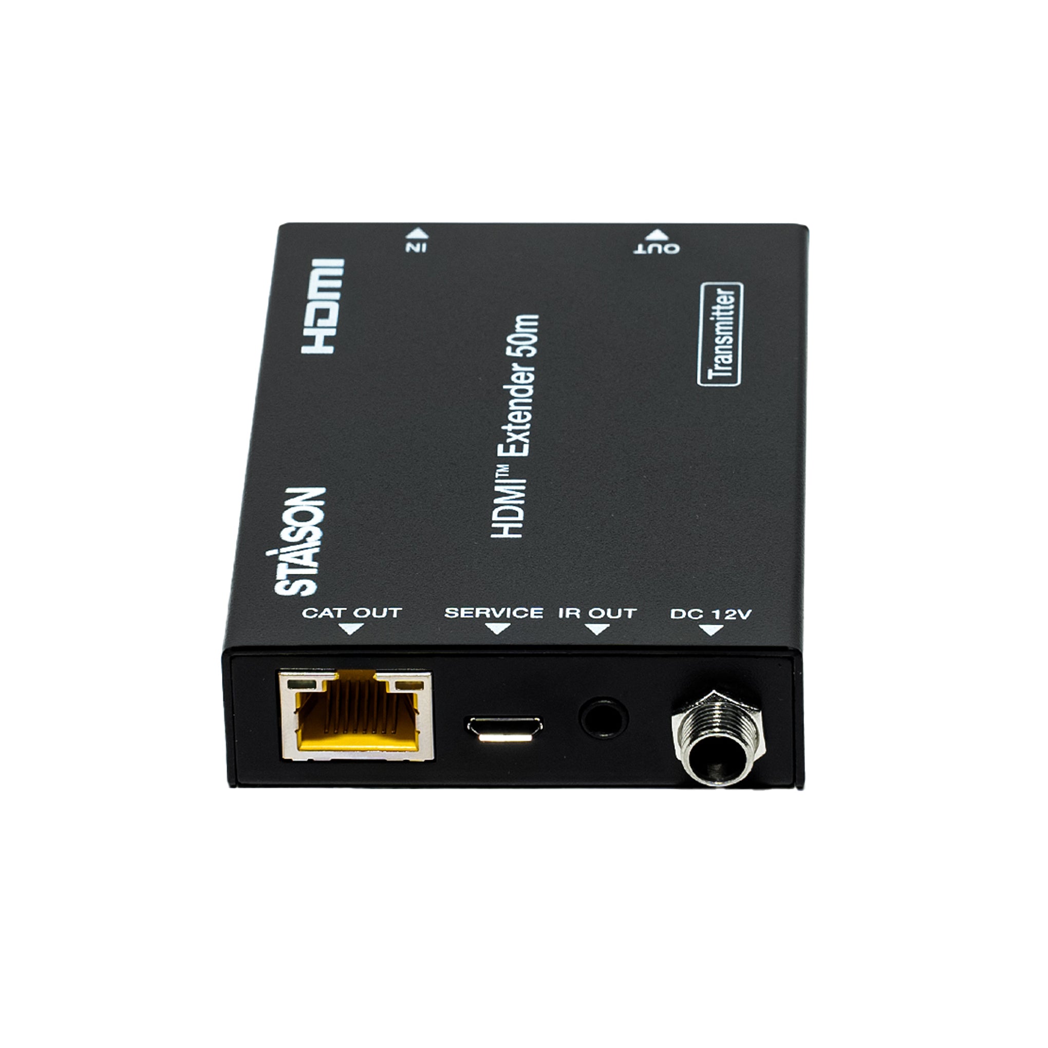 HDMI extender device with 'STAISON' branding on a white background