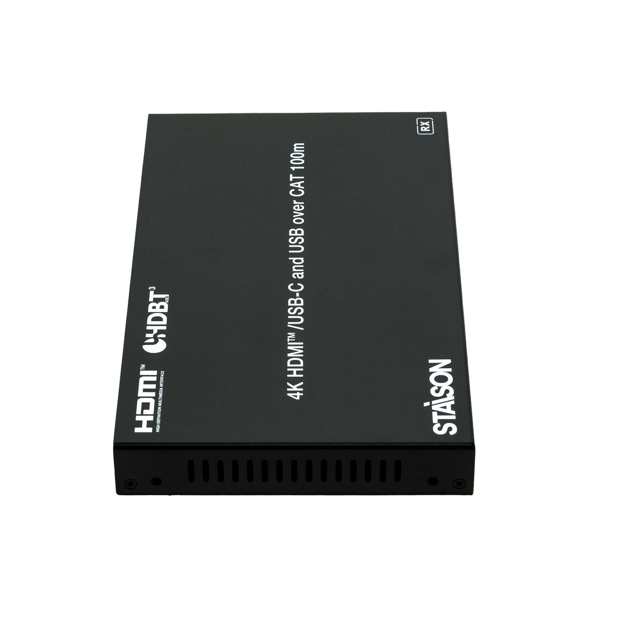 ST-NEHB100HCEU3K HDMI Extender for 4K HDMI/USB-C and USB signals up to 100m over CAT cable