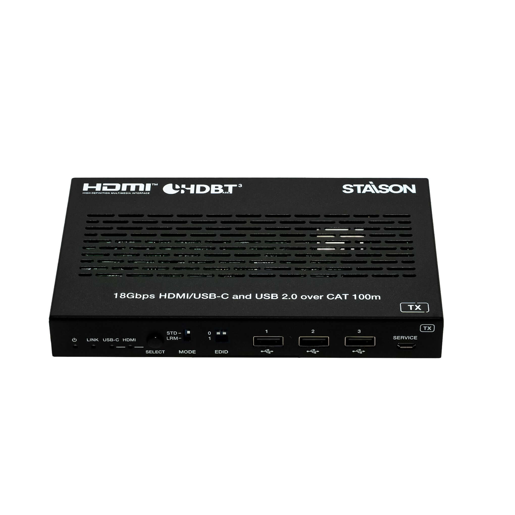 ST-NEHB100HCU3K 4K HDMI Extender rear view