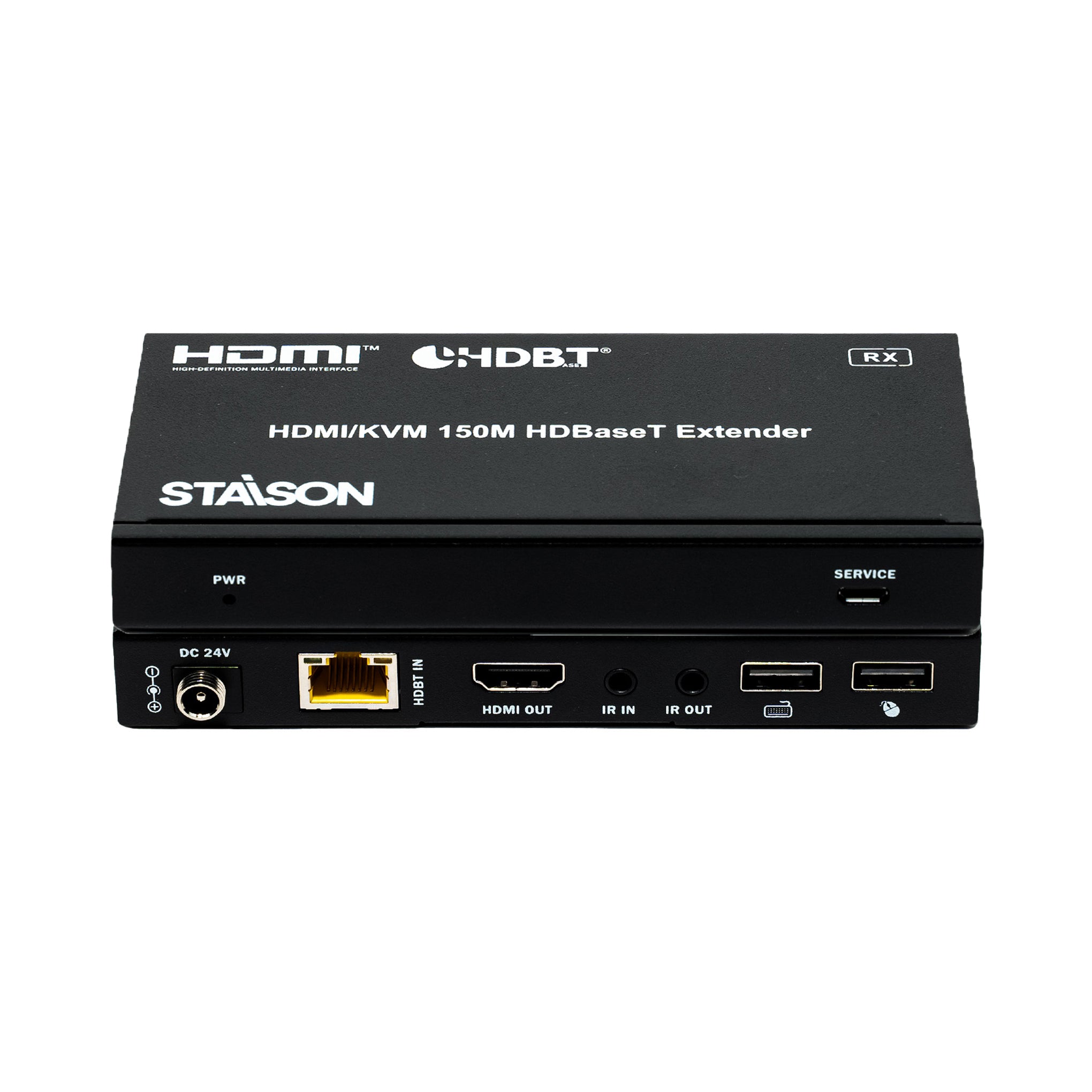 HDMI/KVM 150M HDBaseT Extender by Staison on a white background