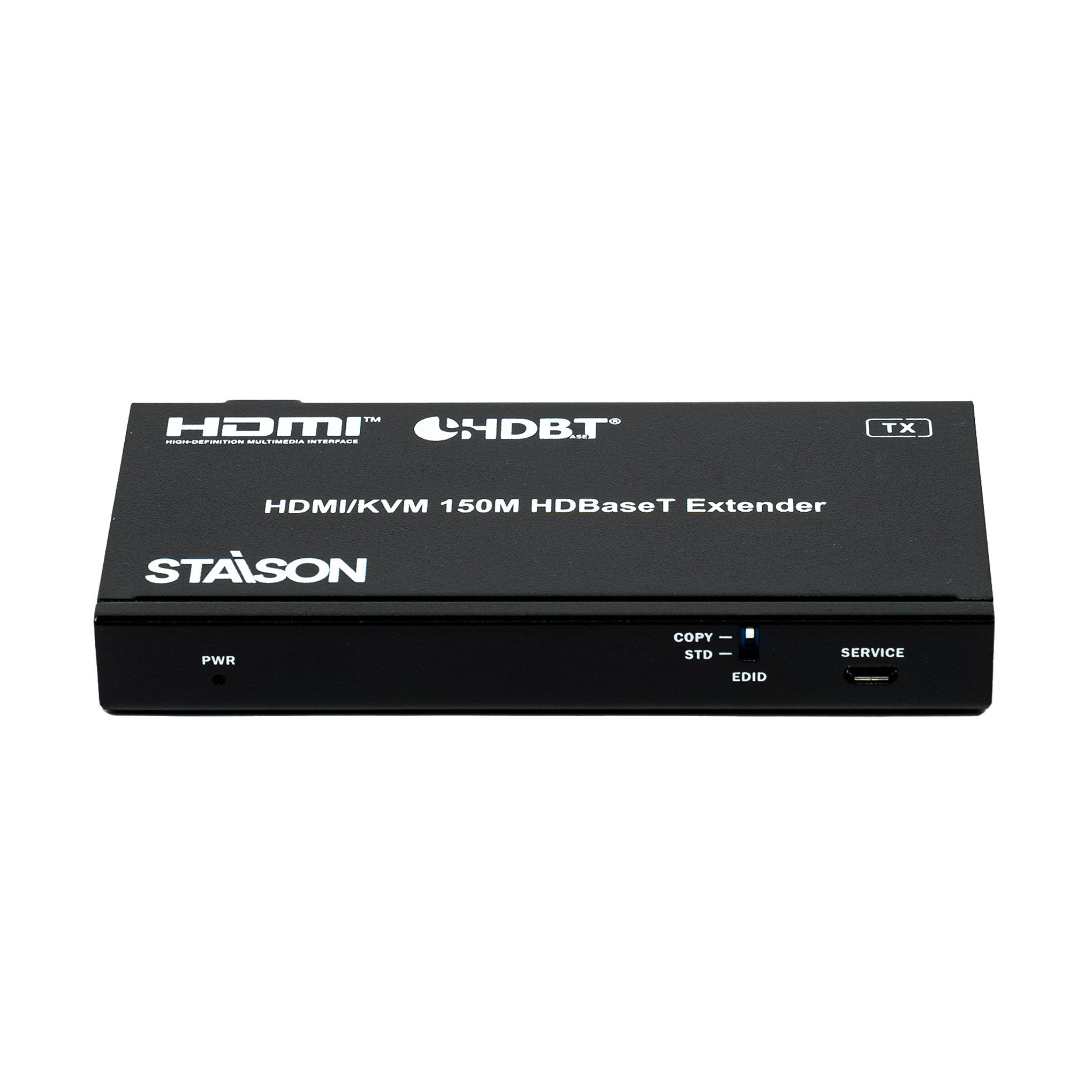 HMI/KVM 150 M extender with staison branding on white background