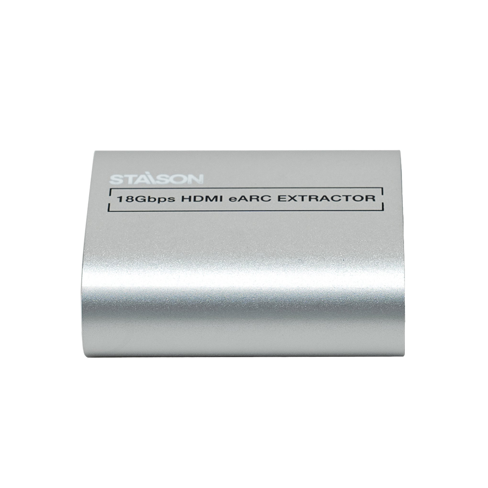 Silver HDMI eARC extractor with 'STAISON' branding on a white background.