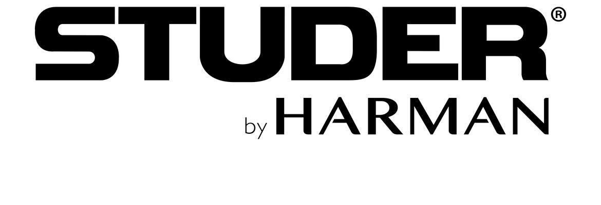 Official STUDER brand logo for professional audio mixing consoles