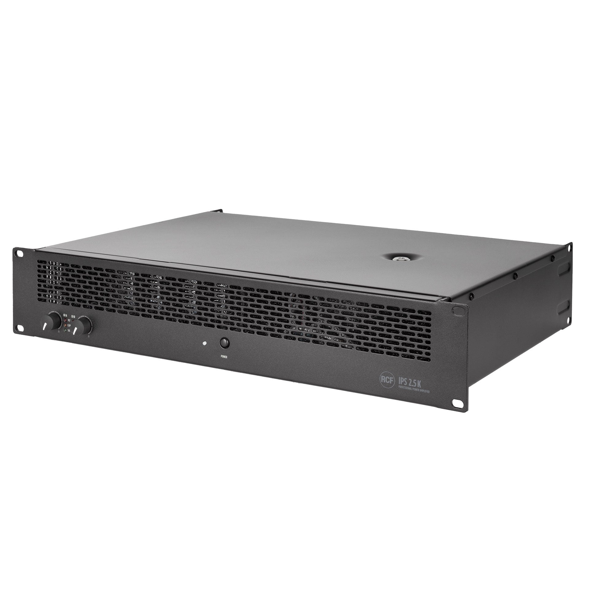 RCF IPS 2.5K Professional Amplifier - Left Side View