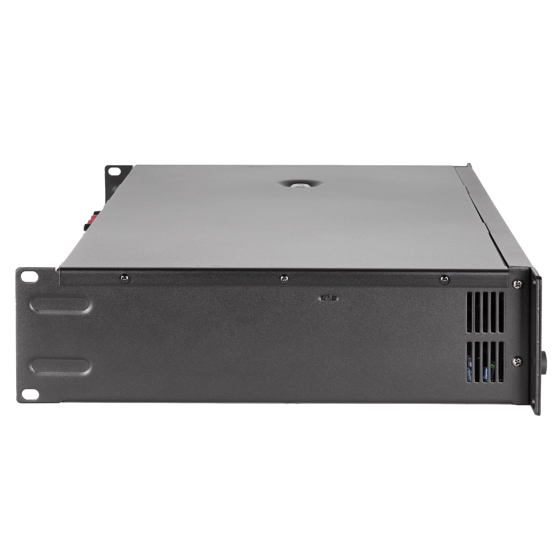 RCF IPS 2.5K Rack Mount Amplifier - Front Panel Display and Controls