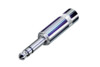 REAN NYS228 1/4 inch stereo phone plug silver connector for audio applications