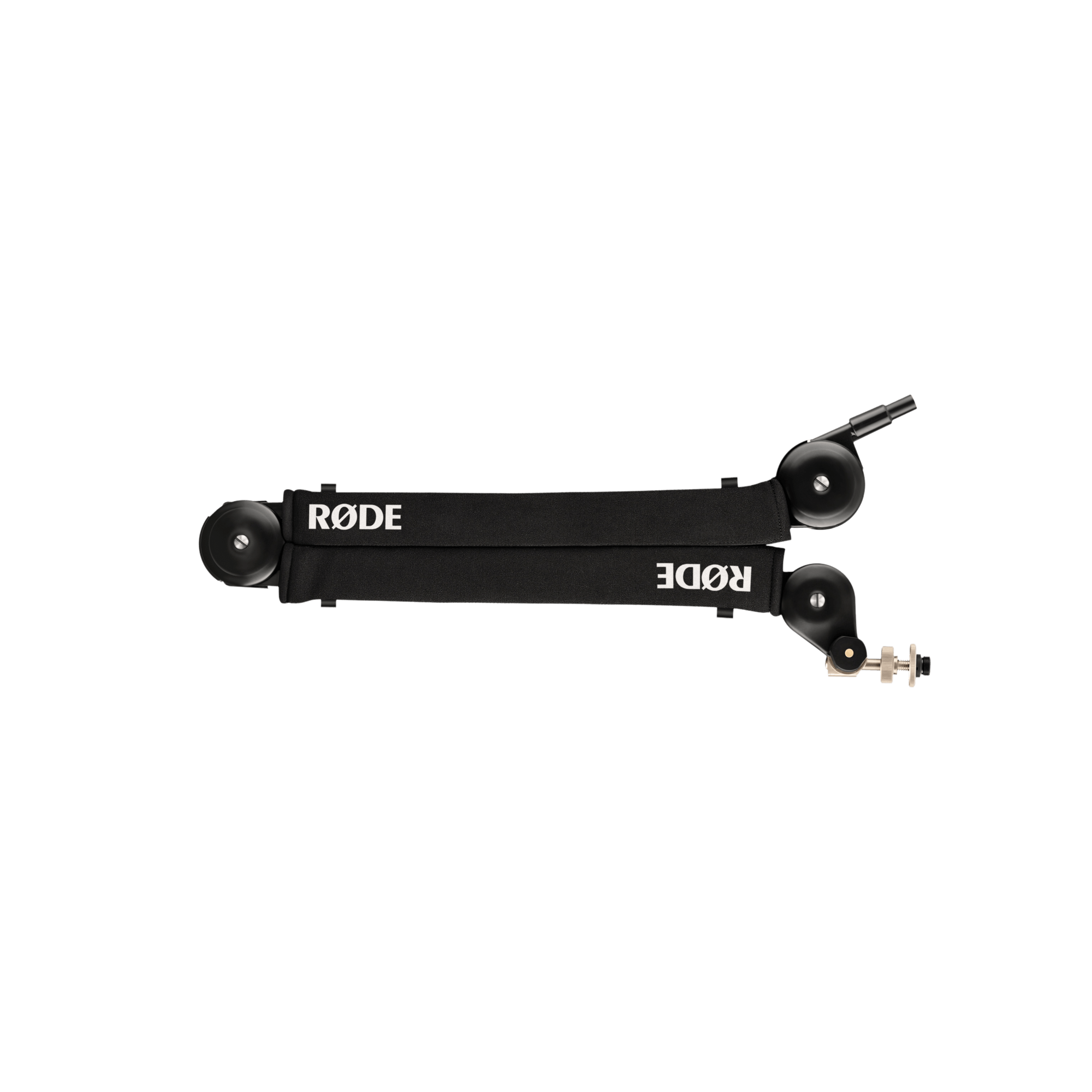 RODE Professional Studio Boom Arm – front view of heavy-duty articulating microphone arm