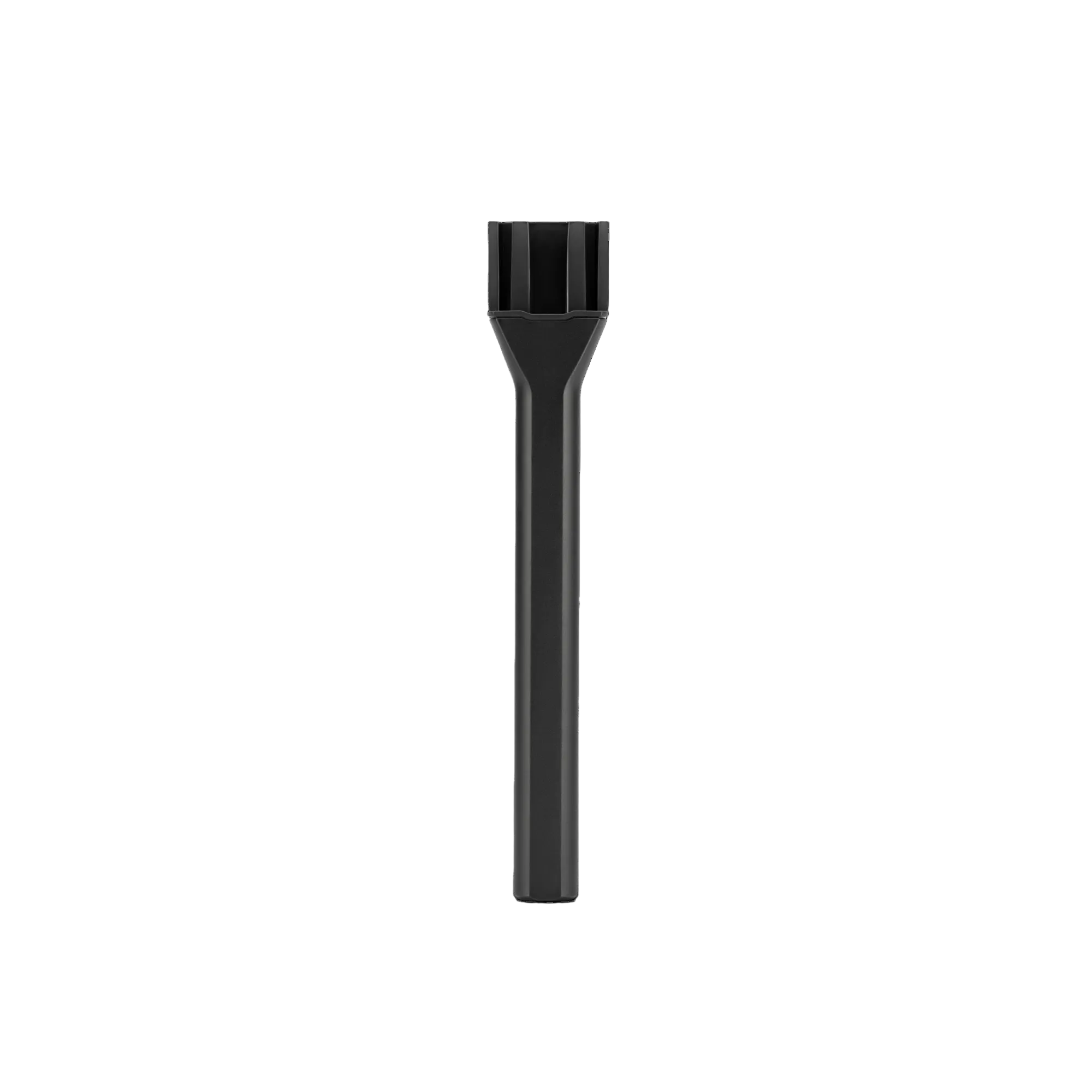 RODE Wireless GO handle accessory held in hand showing compact handheld mic grip form factor