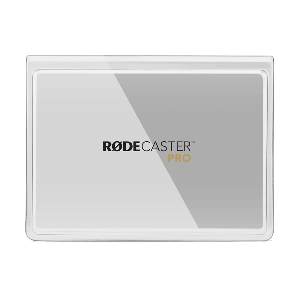 RODE RODECaster II Pro Cover – front view of custom-fit protective dust cover