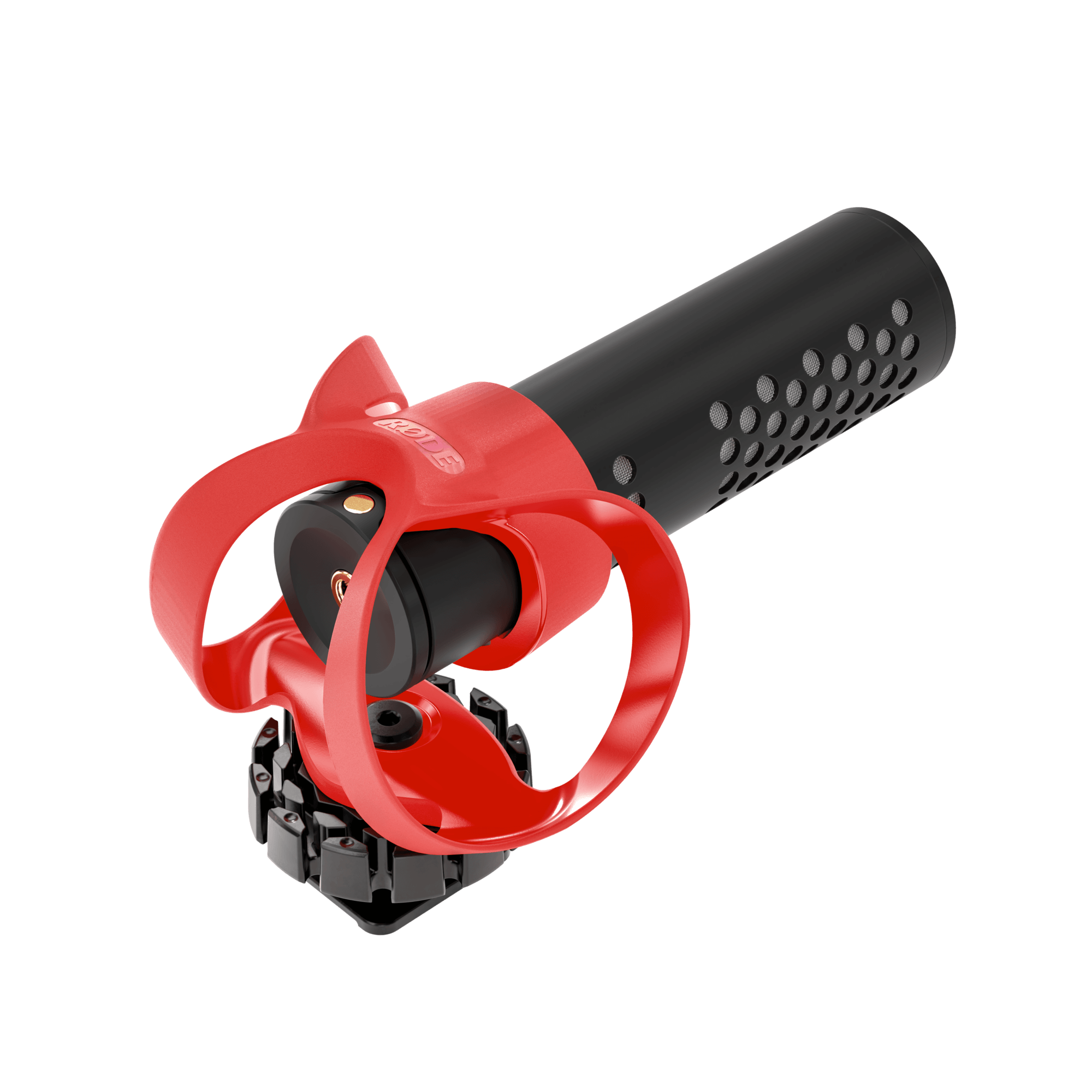Rode VideoMicro II compact microphone back view with 3.5mm output connection
