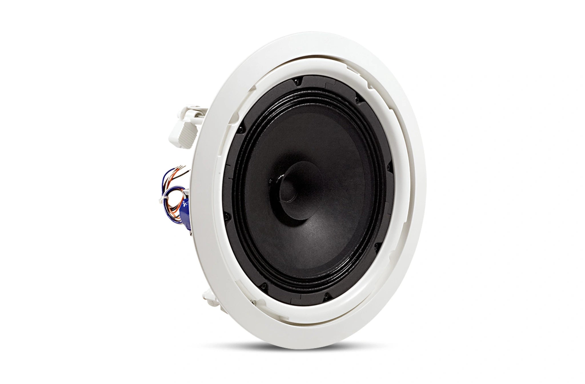 Close-up of JBL 8128 8-inch Full-range In-Ceiling Loudspeaker transformer tap selection