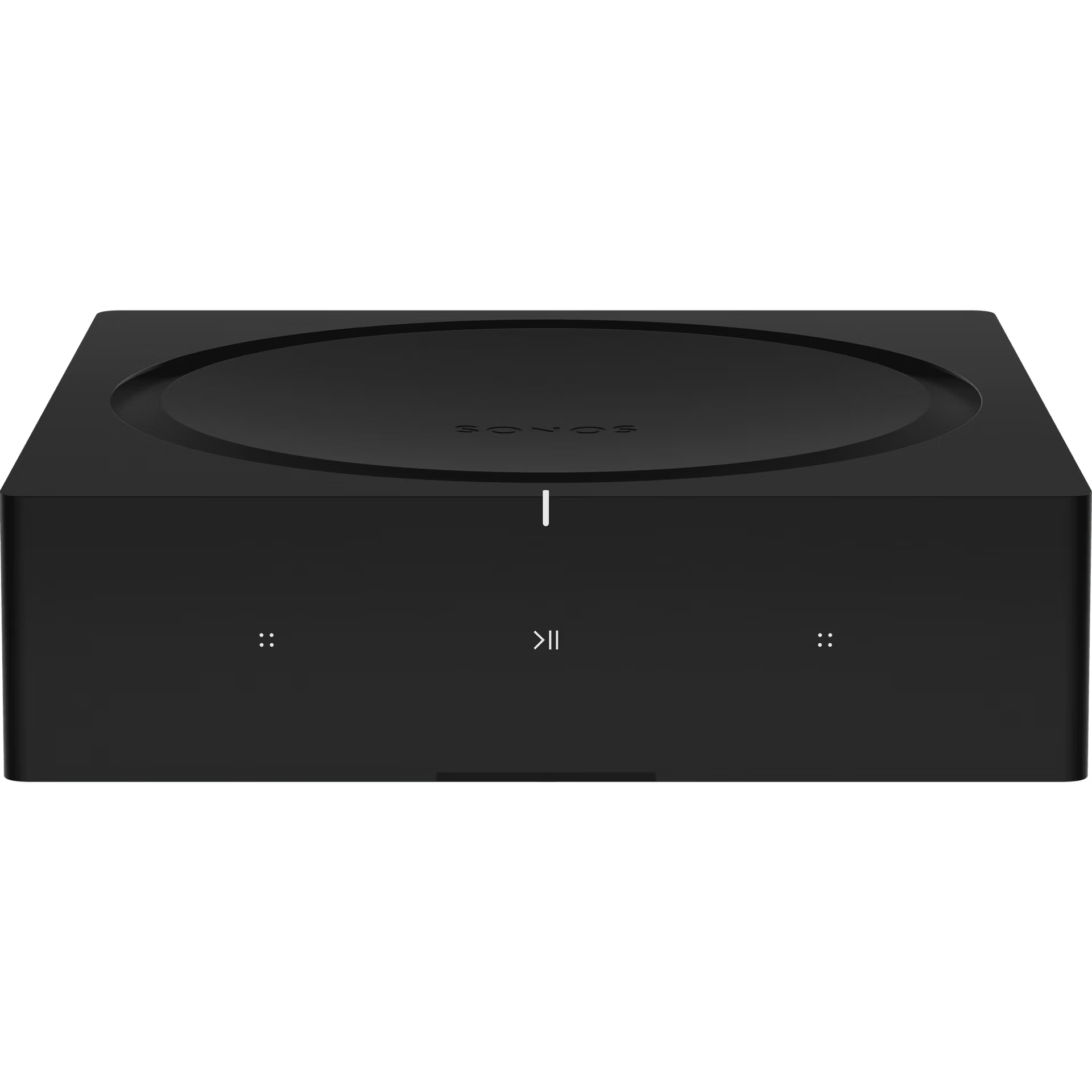 Sonos AMP HDMI ARC, RCA and ethernet port close-up showing versatile connectivity options
