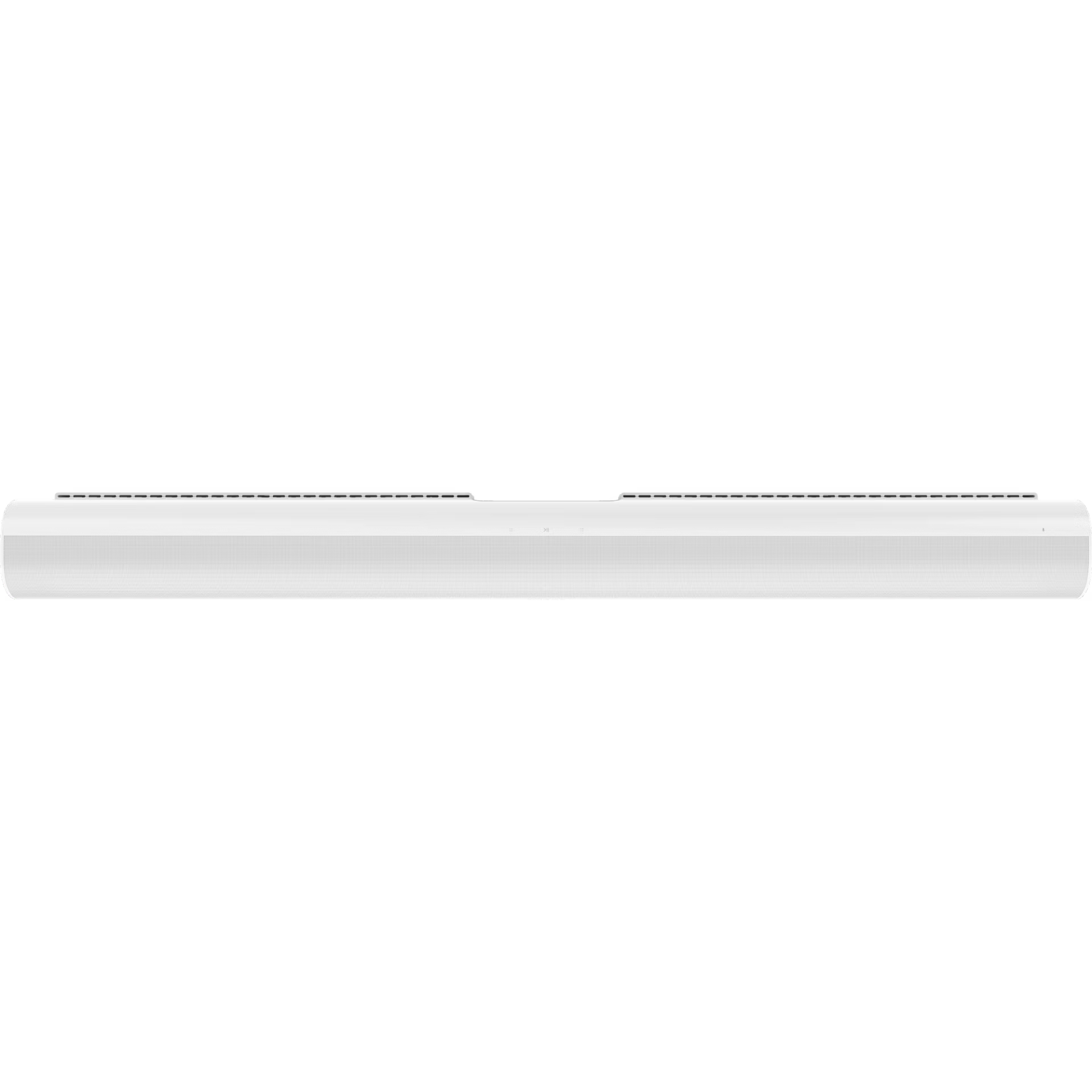 Couple watching film with Sonos Arc white soundbar — Dolby Atmos HiFi surround sound in living room