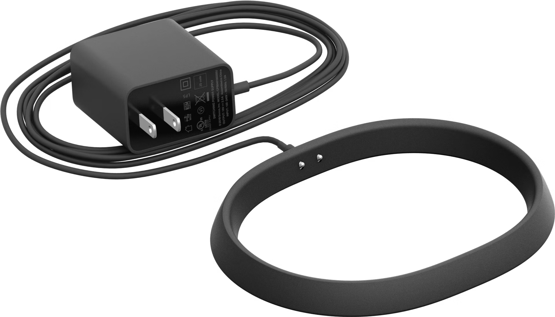 Sonos charging base for Move in black — official inductive charging dock accessory for Sonos Move speaker