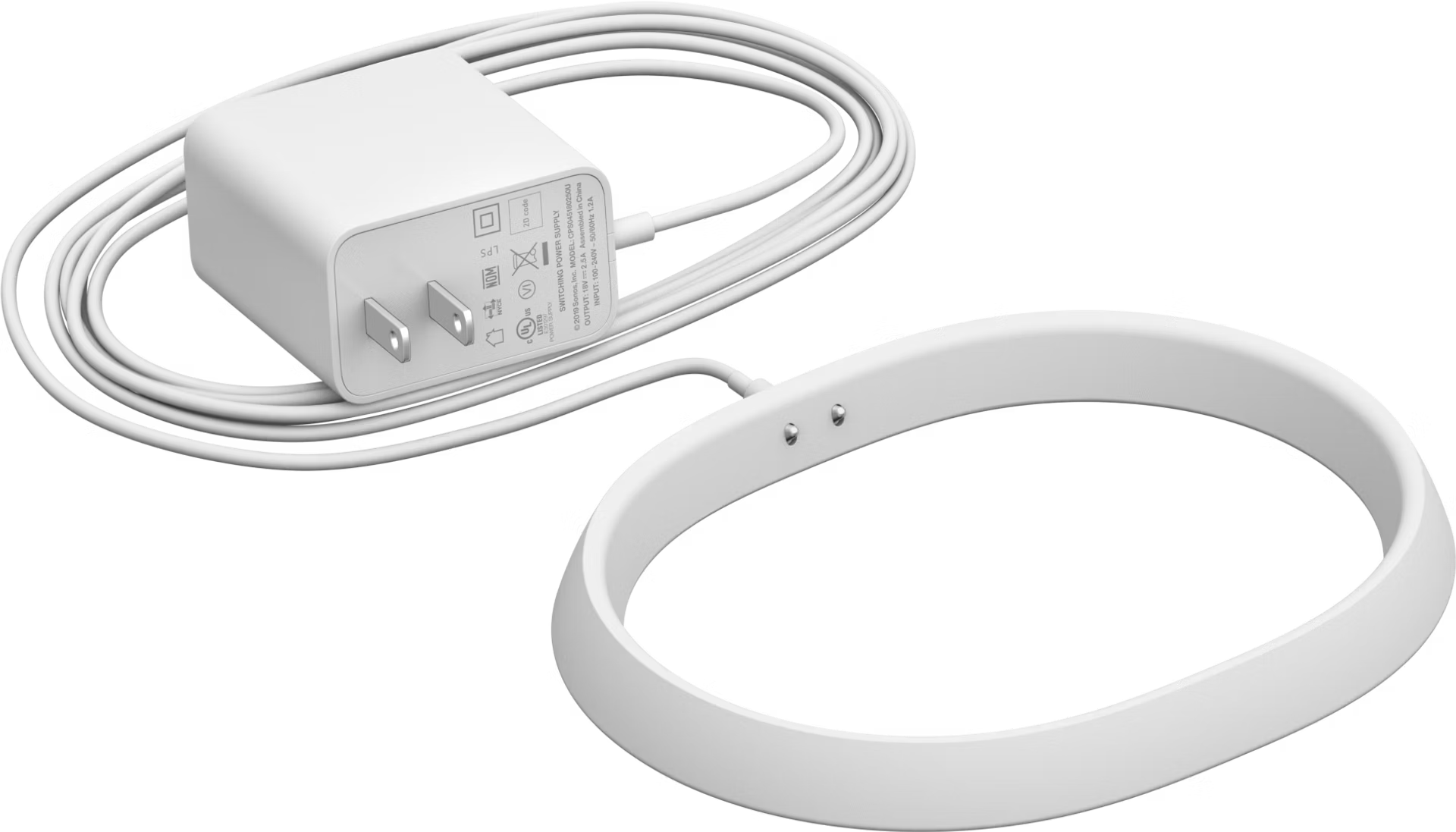 Sonos charging base for Move in white — official inductive charging dock accessory for Sonos Move speaker