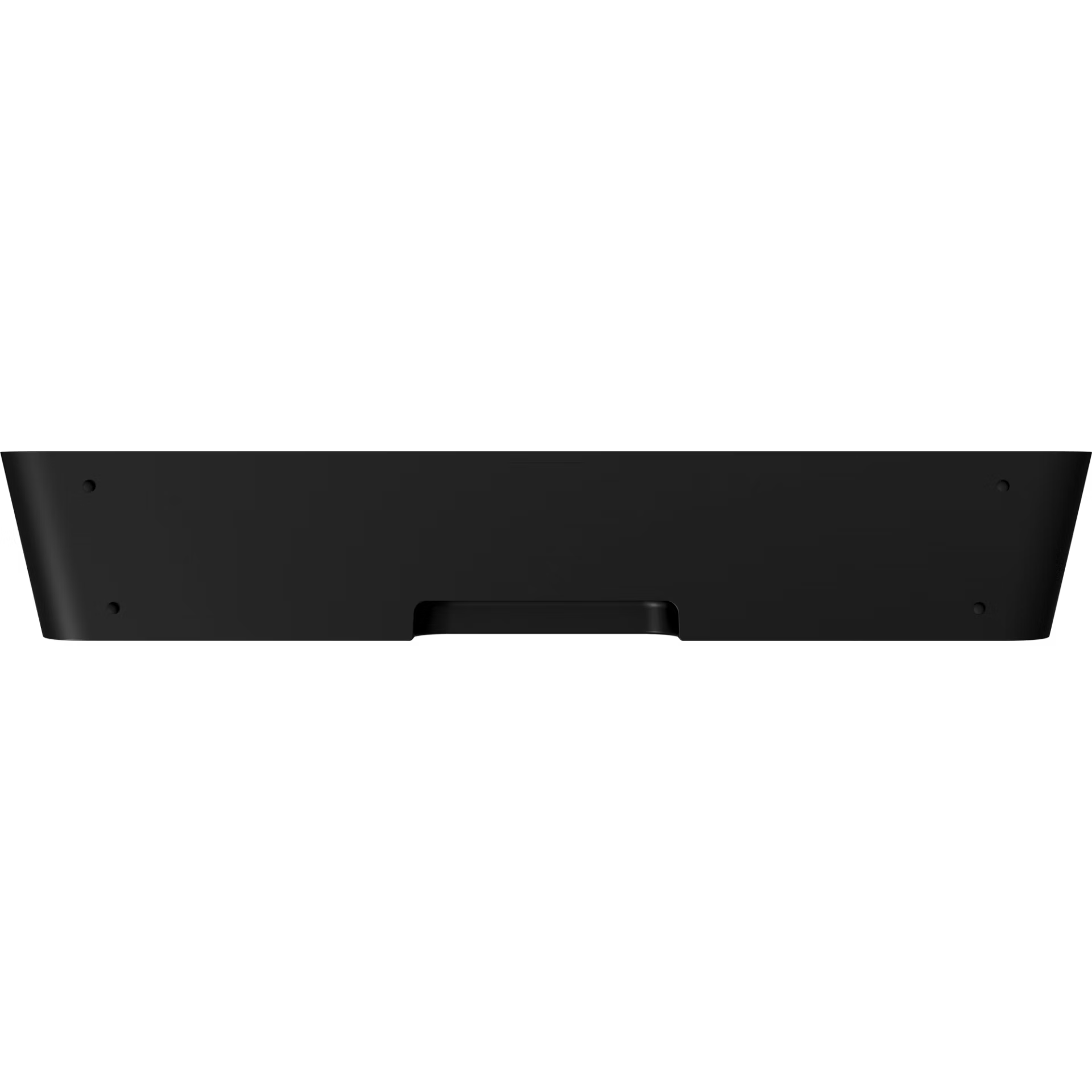 Sonos Ray Fury Black rear panel with optical audio and power ports on sleek black finish