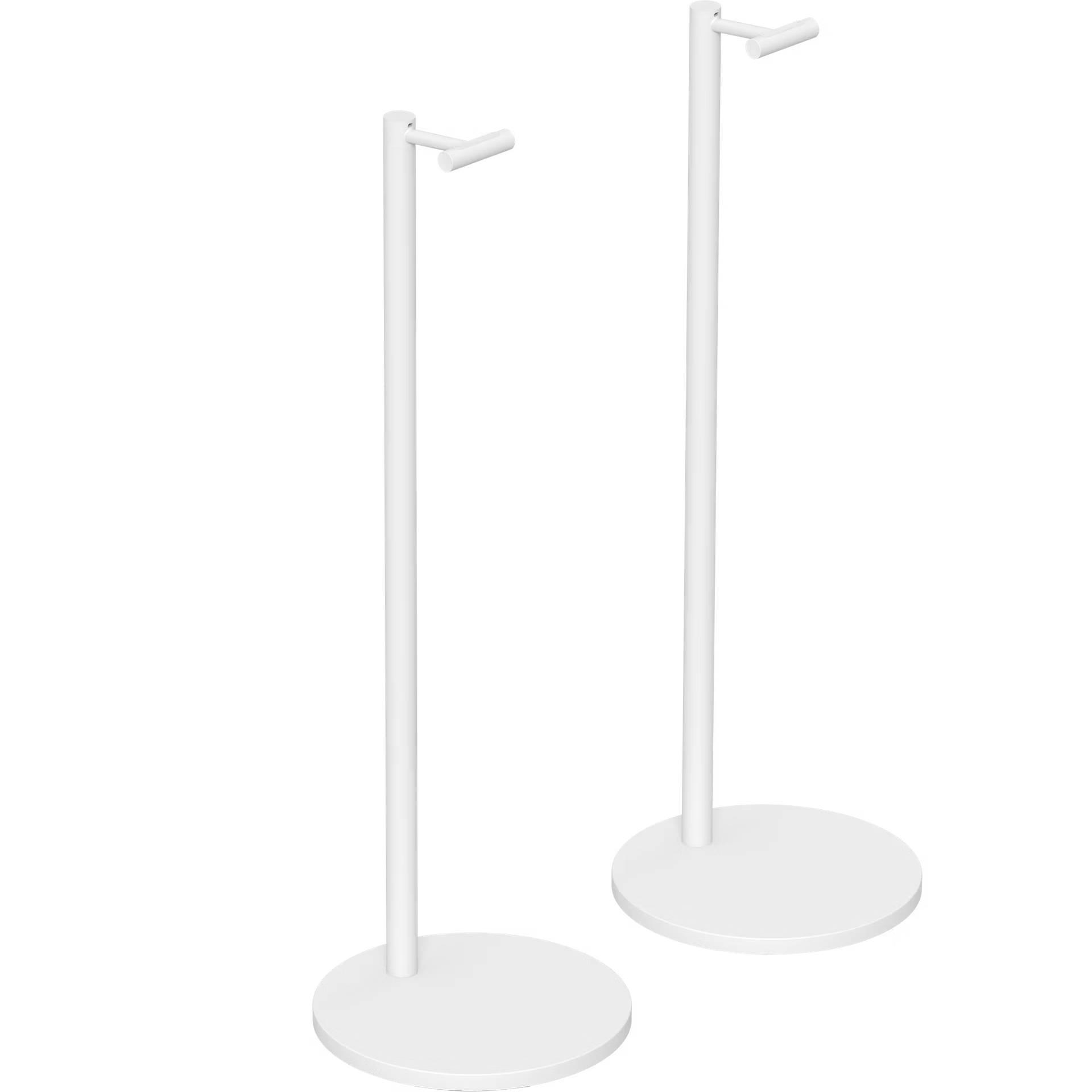 Sonos Era 300 stand pair in white — official elegant floorstand duo for stereo Sonos Era 300 speaker setup