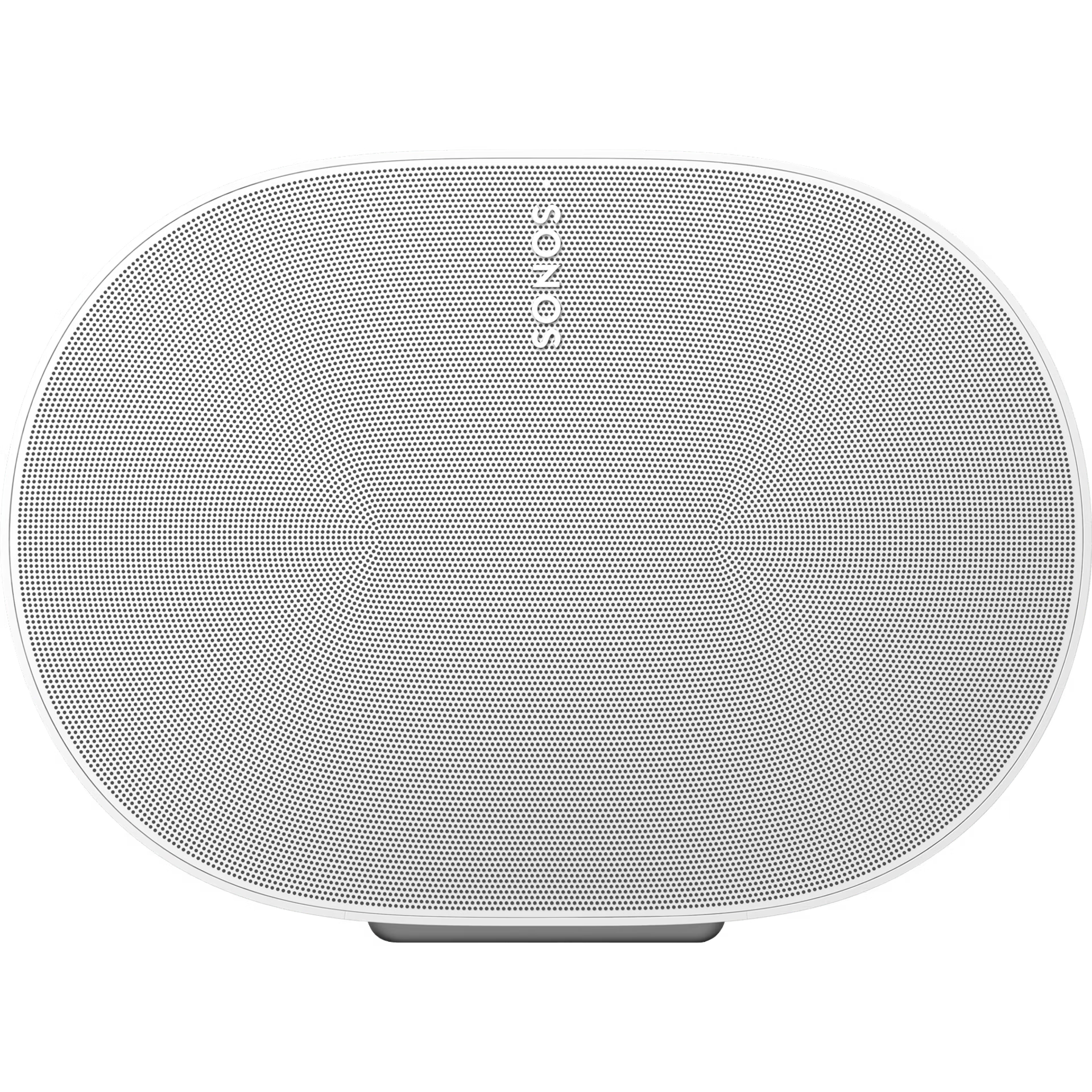 Sonos Era 300 white top capacitive touch controls for volume, playback and microphone toggle