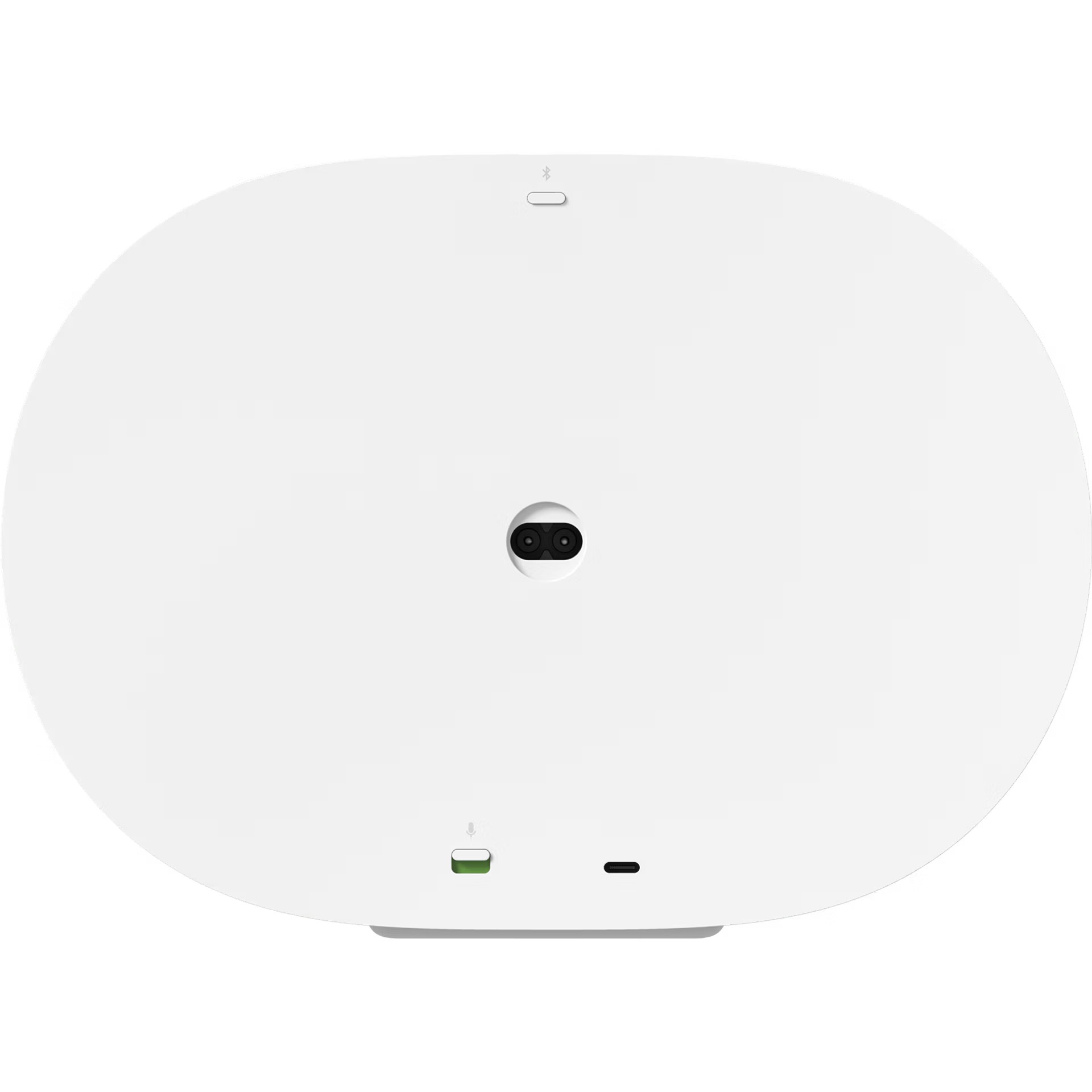 Sonos Era 300 white rear panel with USB-C, ethernet and power ports on clean white finish