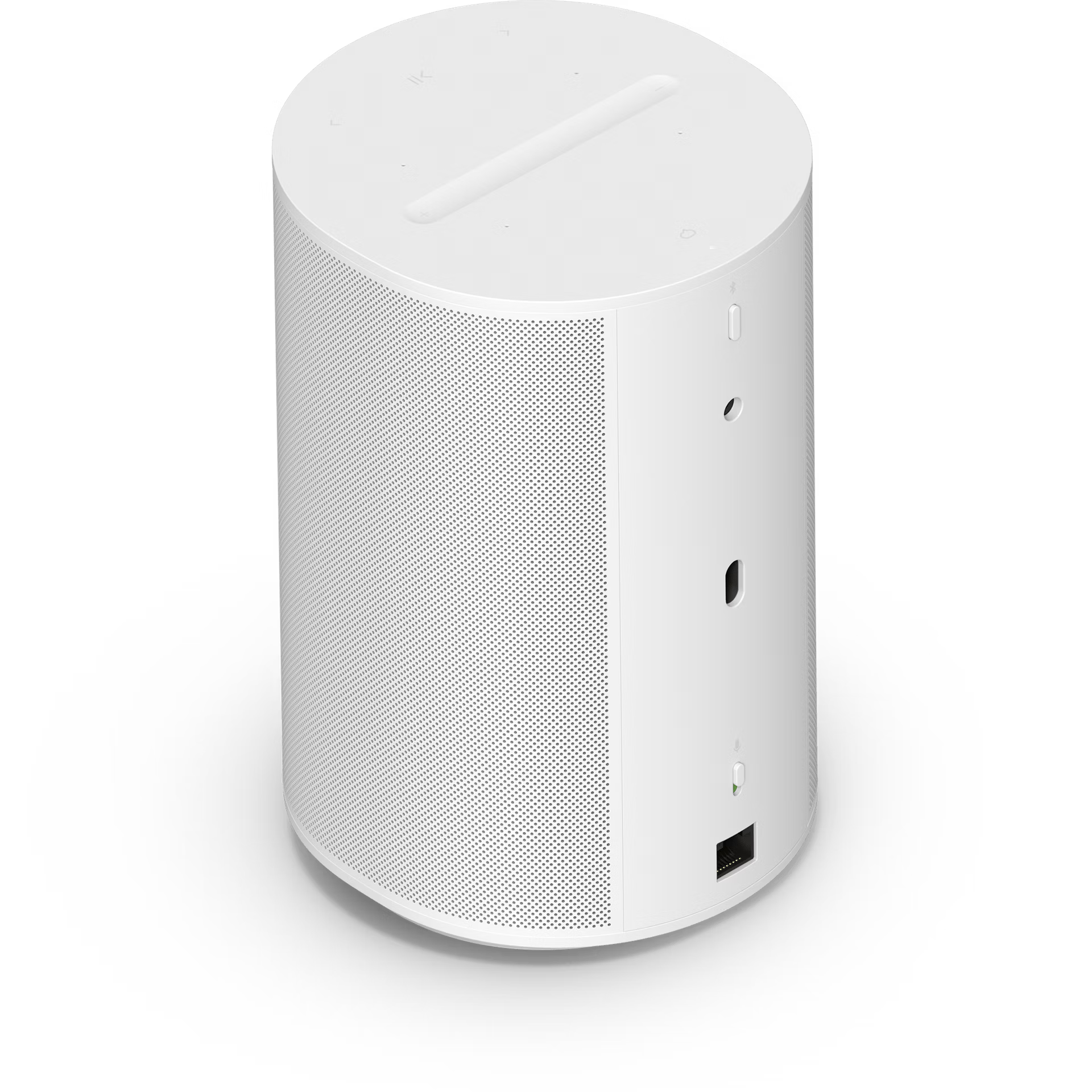 Sonos Era 100 Pro white stereo side by side — matched smart speakers for true left-right HiFi audio