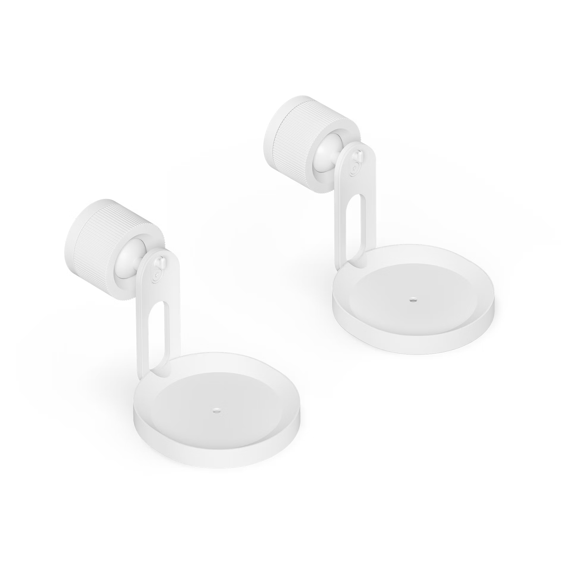Sonos Era 100 Pro surface mount pair in white — official swivel and tilt pro mounting accessory