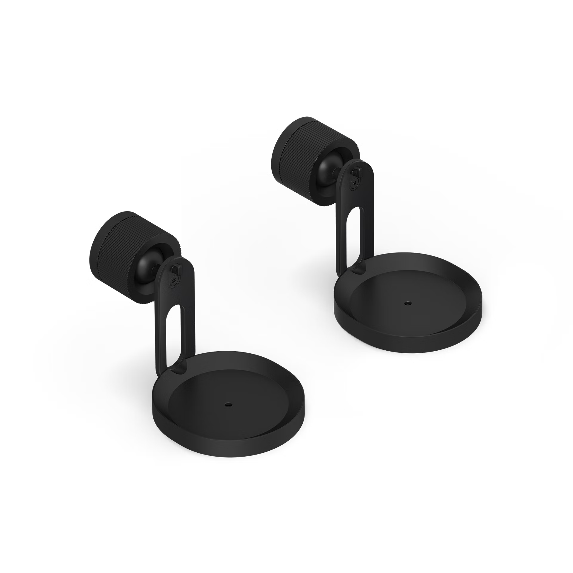 Sonos Era 100 Pro surface mount pair in black — official swivel and tilt pro mounting accessory