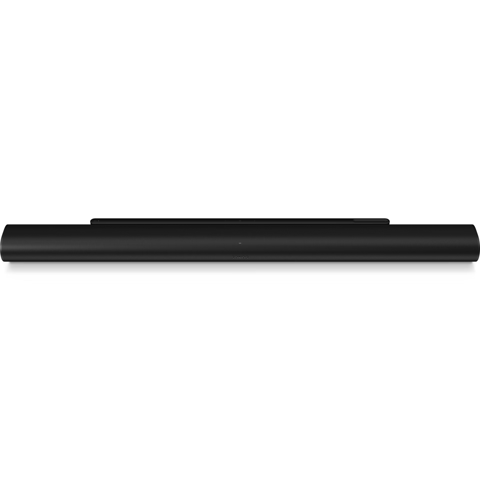 Sonos Arc Ultra black unboxed with HDMI eARC cable, power cord and quick-start guide included