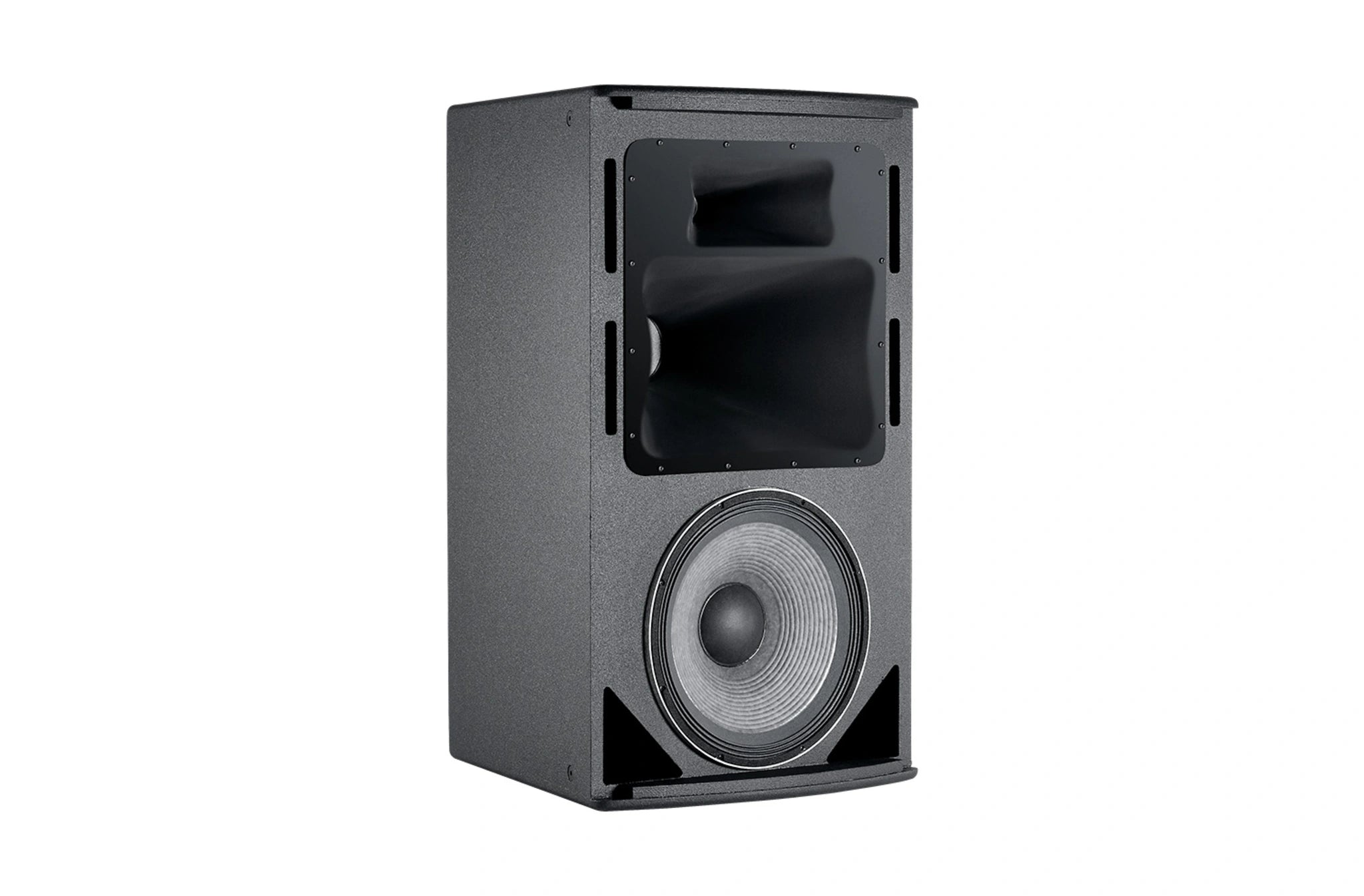 JBL AM7315/64 15-inch 3-Way Loudspeaker input terminal close-up showing NL8 Speakon connector