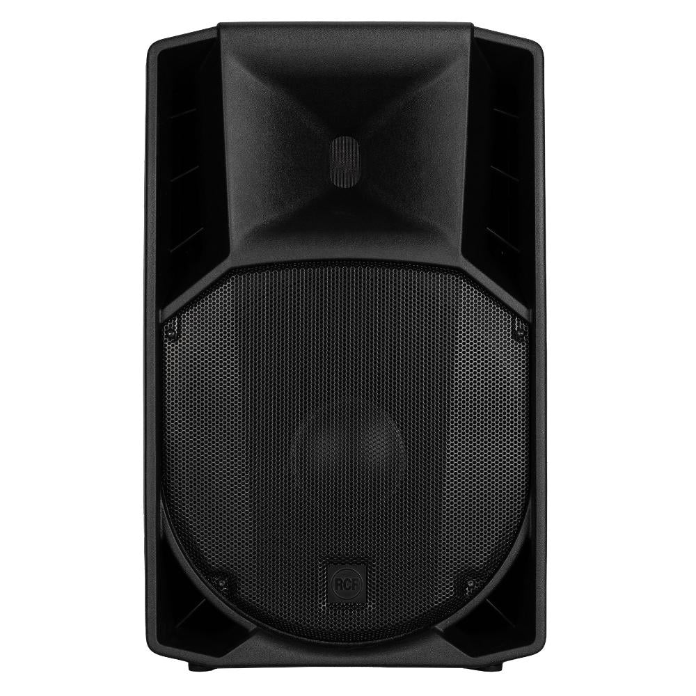 "RCF ART 715-A MK5 professional active speaker featuring 15-inch woofer, 1.4-inch compression driver, and integrated amplifier"