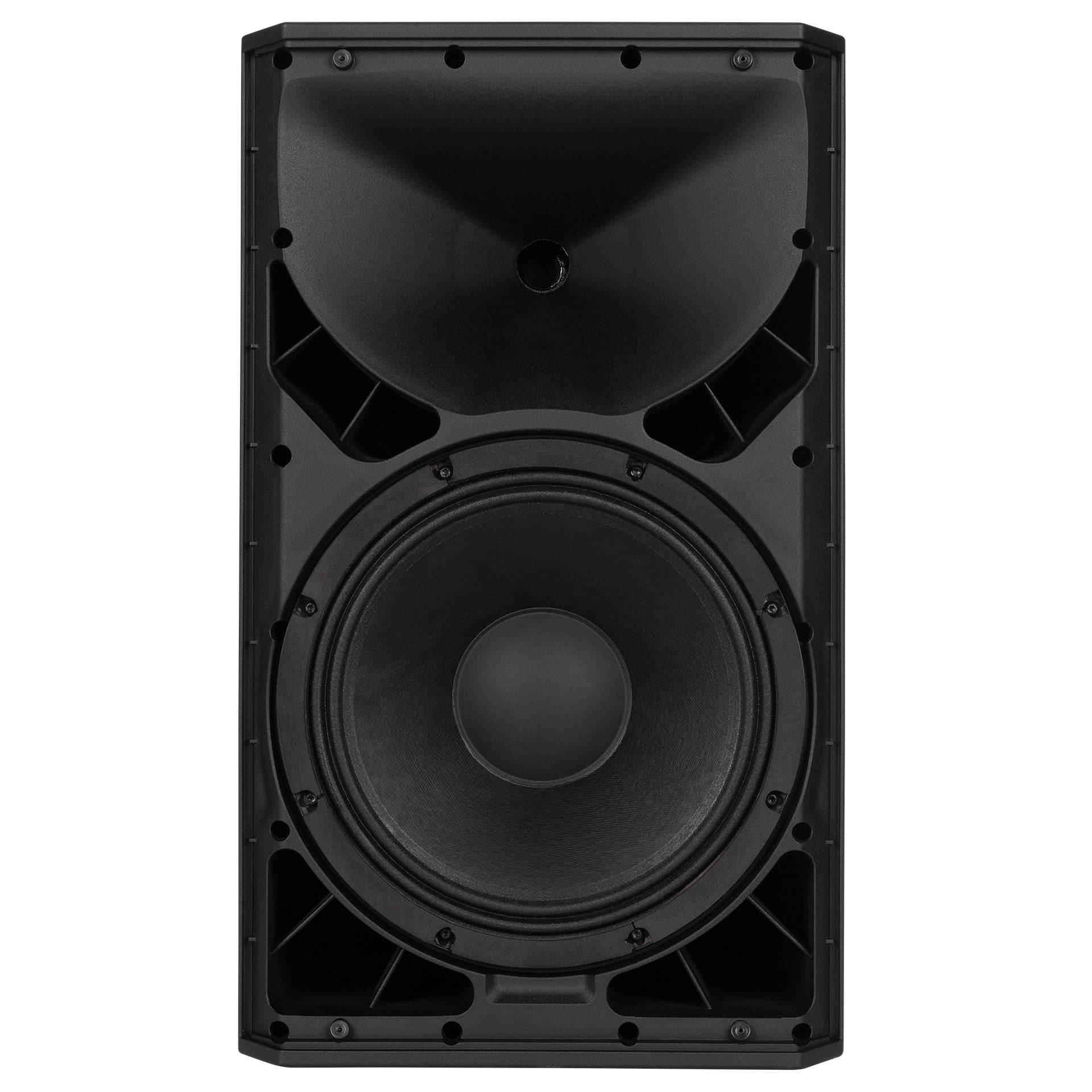 RCF ART 912-A Speaker - Close-up of 12" Woofer and Compression Driver