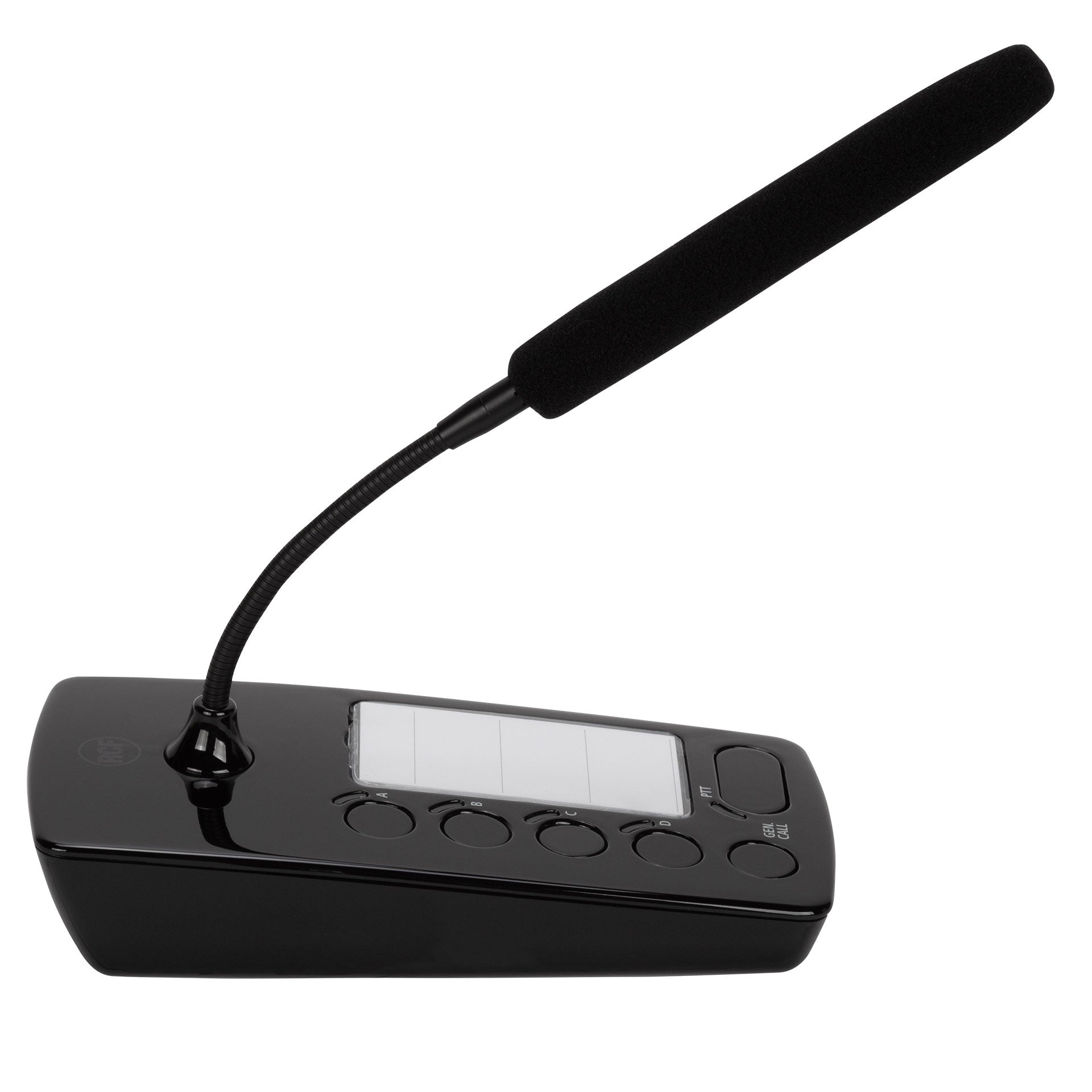 RCF BM 404 Desktop Microphone - Side Profile View