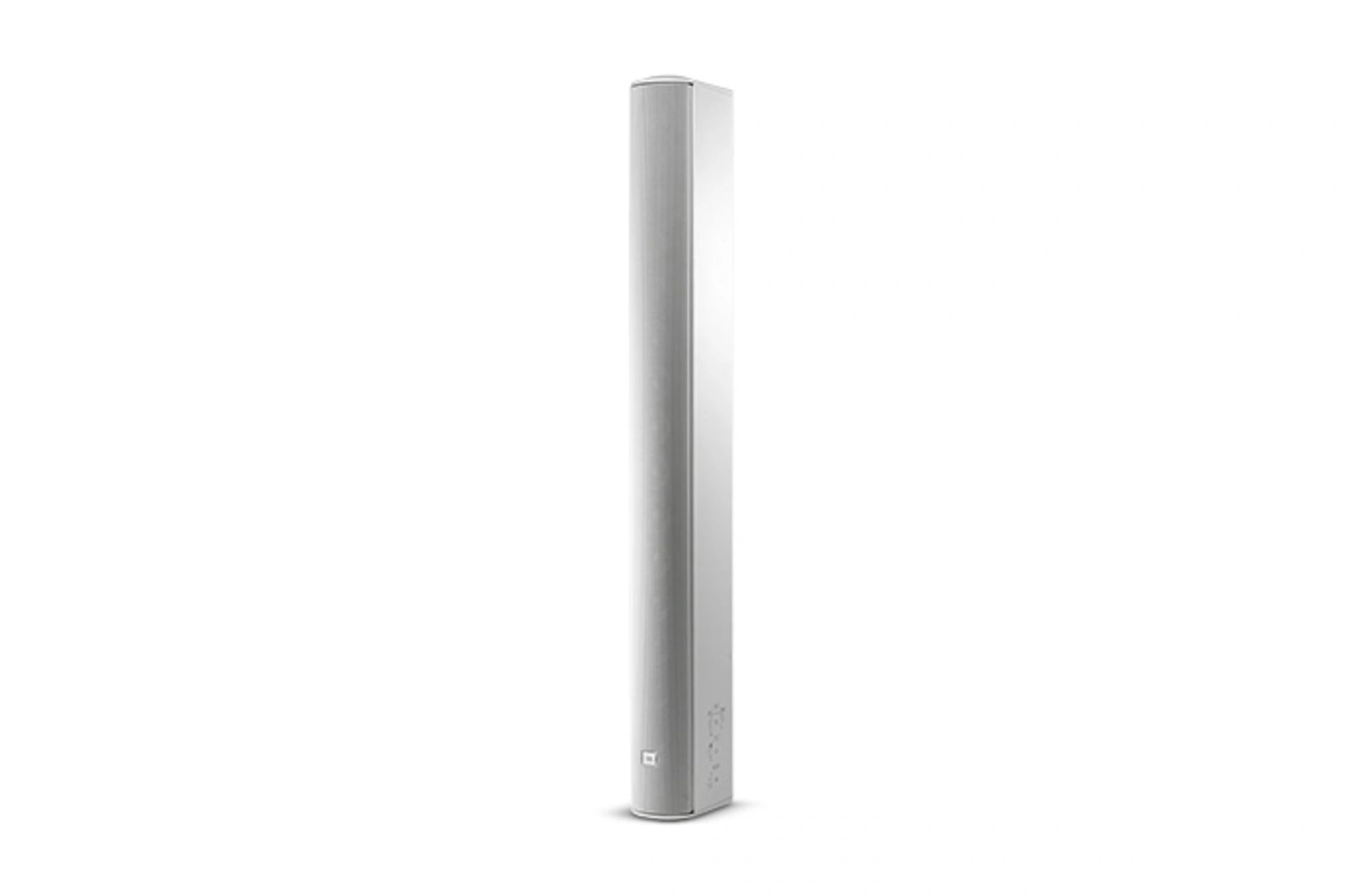 Front-facing JBL CBT 100LA-LS Line Array Column Loudspeaker showing tall slim enclosure