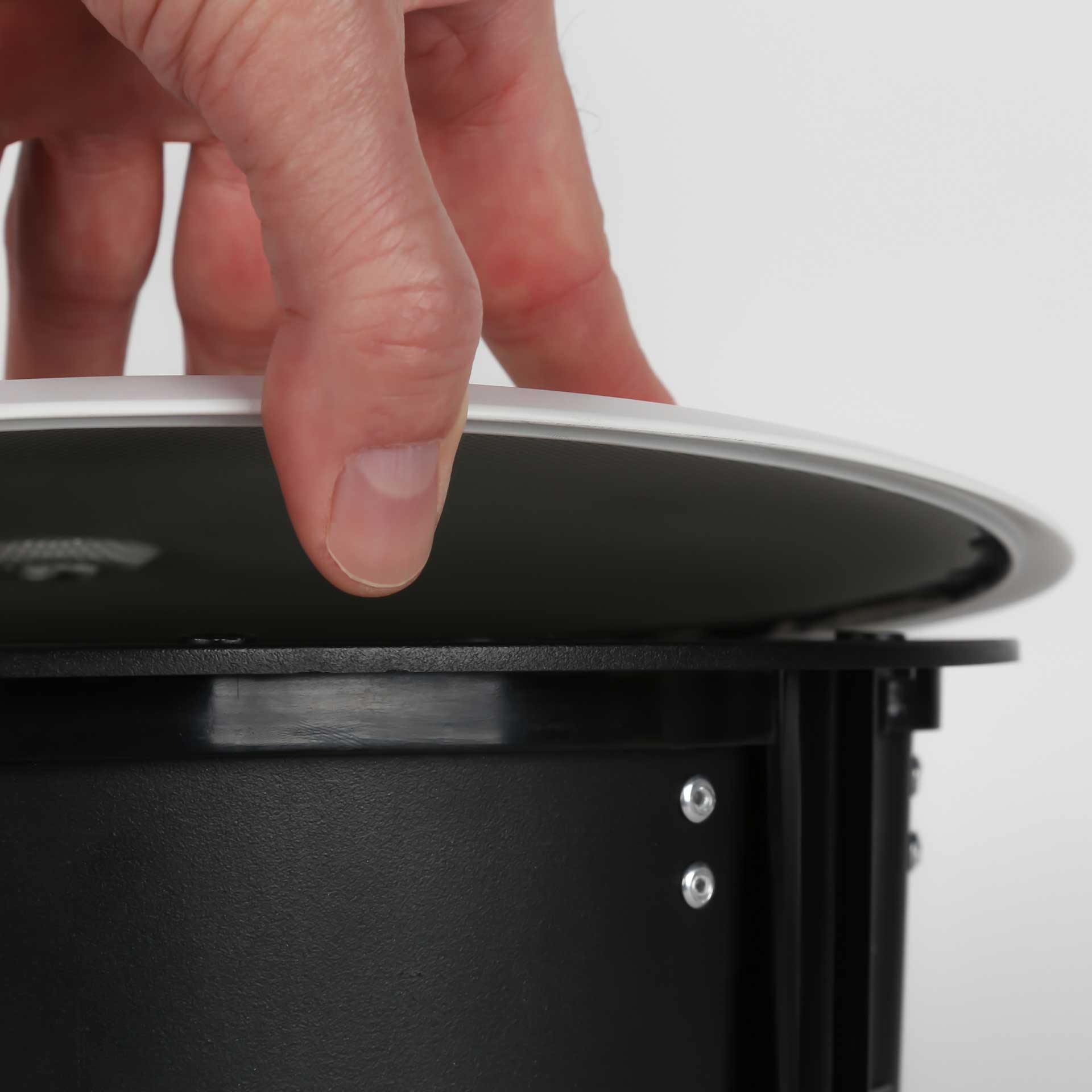 RCF CMR-S 60T Ceiling Subwoofer - Close-up of Grille