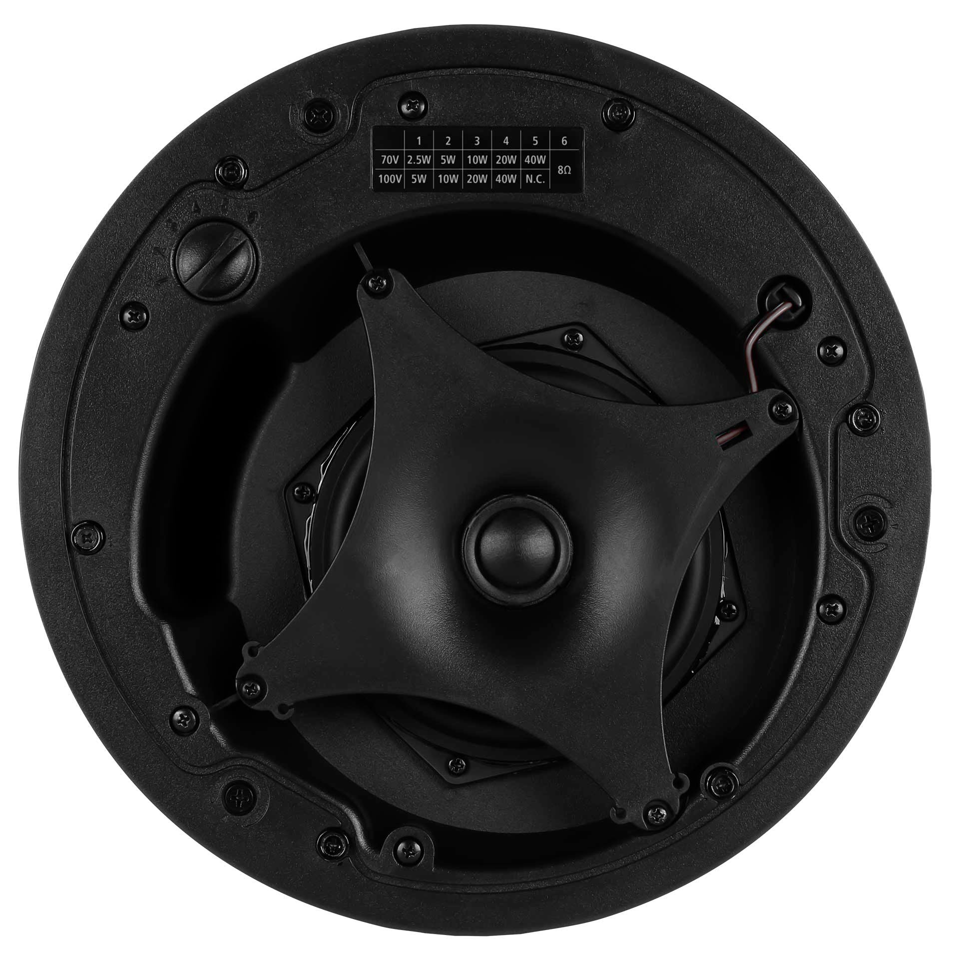 RCF CMR 50T Ceiling Speaker - Cut Out Dimensions View
